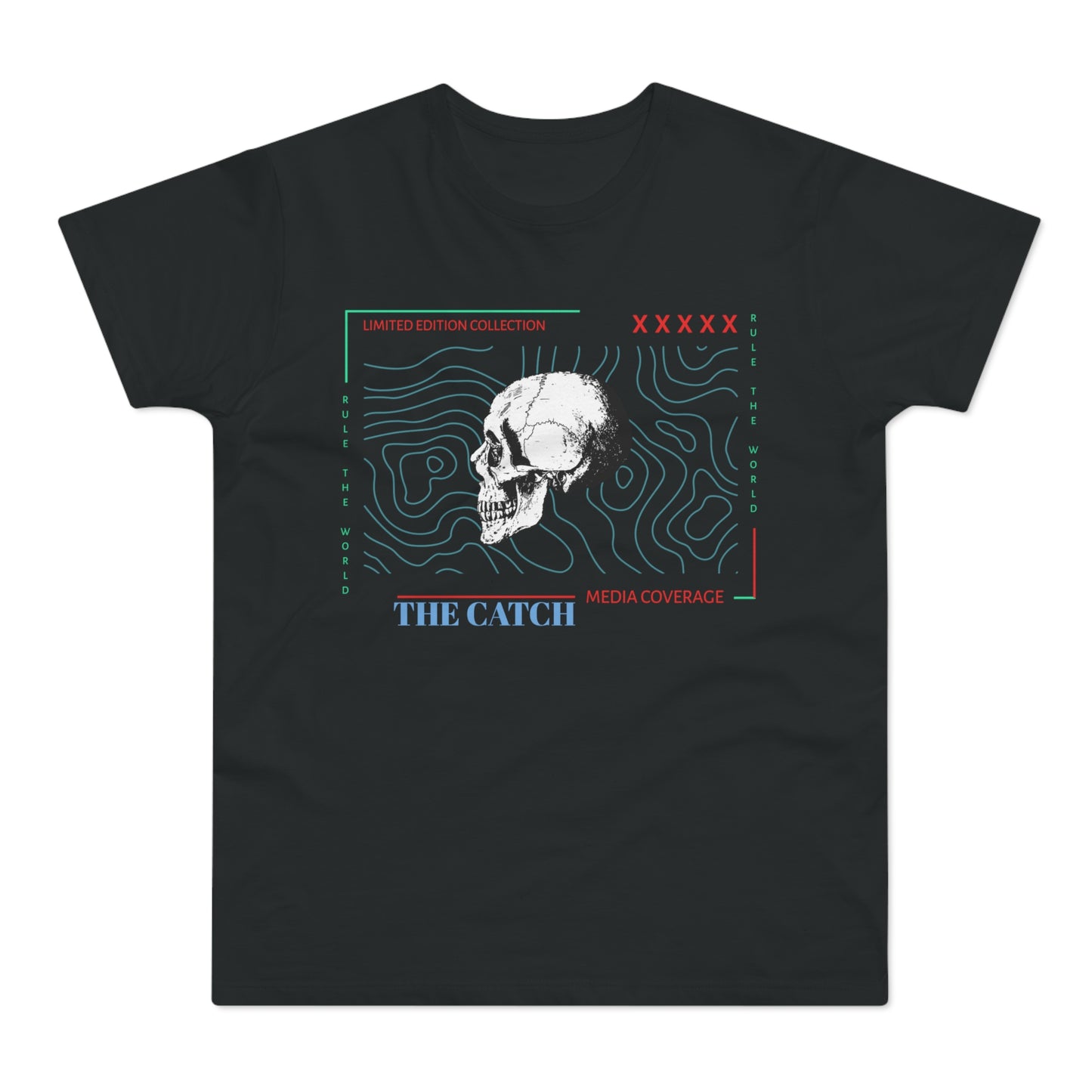 Limited Edition Skull Graphic Men's T-Shirt - The Catch Media Coverage
