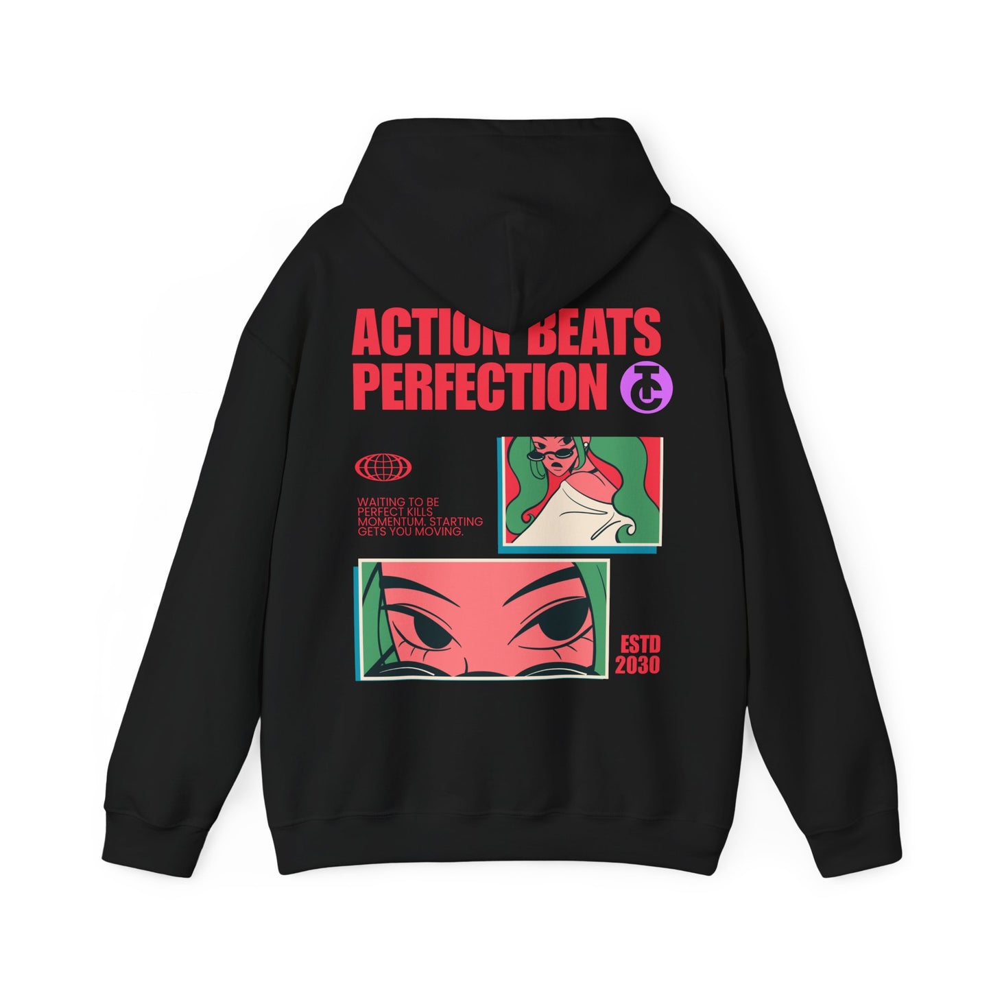 Stylish Hoodie with Bold Graphic Design | Cozy Streetwear for Every Occasion, Trendy Gift, Casual Wear, Fashion Statement