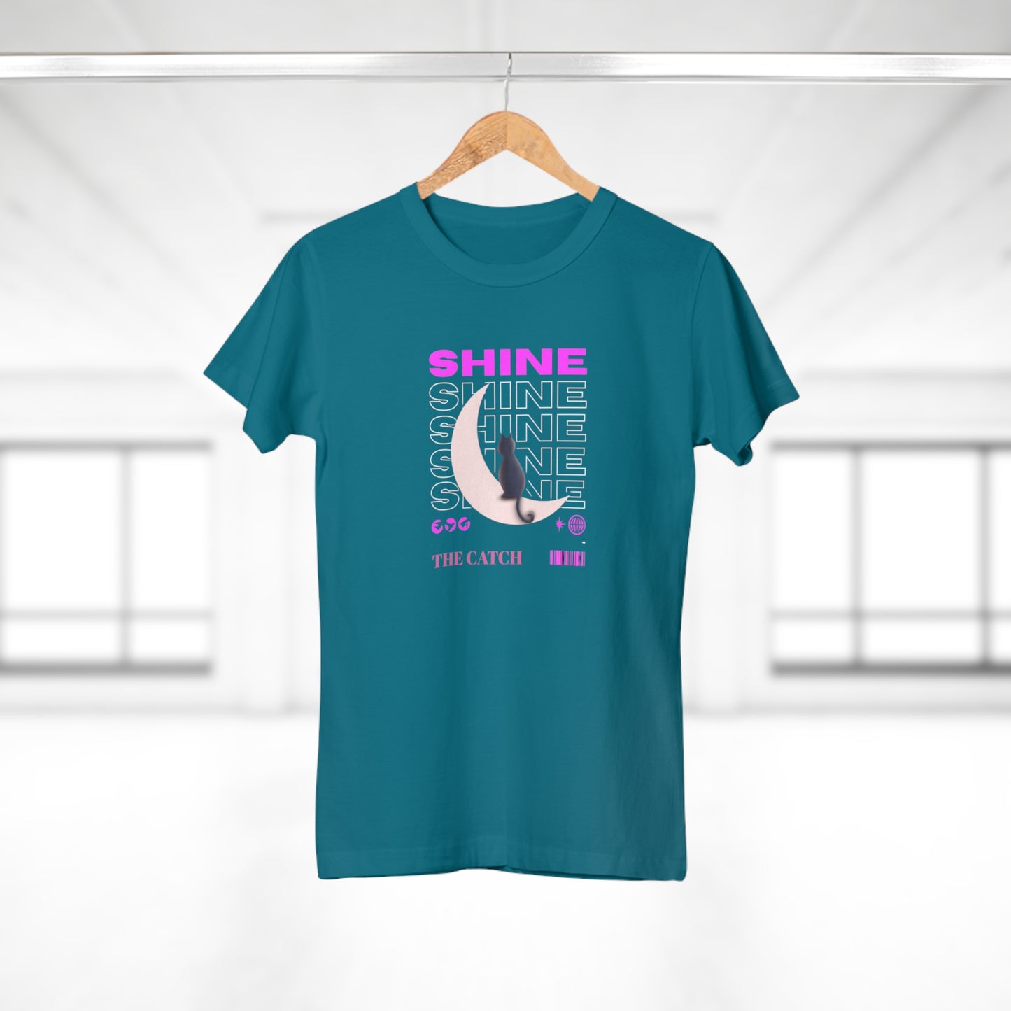Shine Women's T-Shirt - Trendy Graphic Tee for Everyday Style - THE CATCH