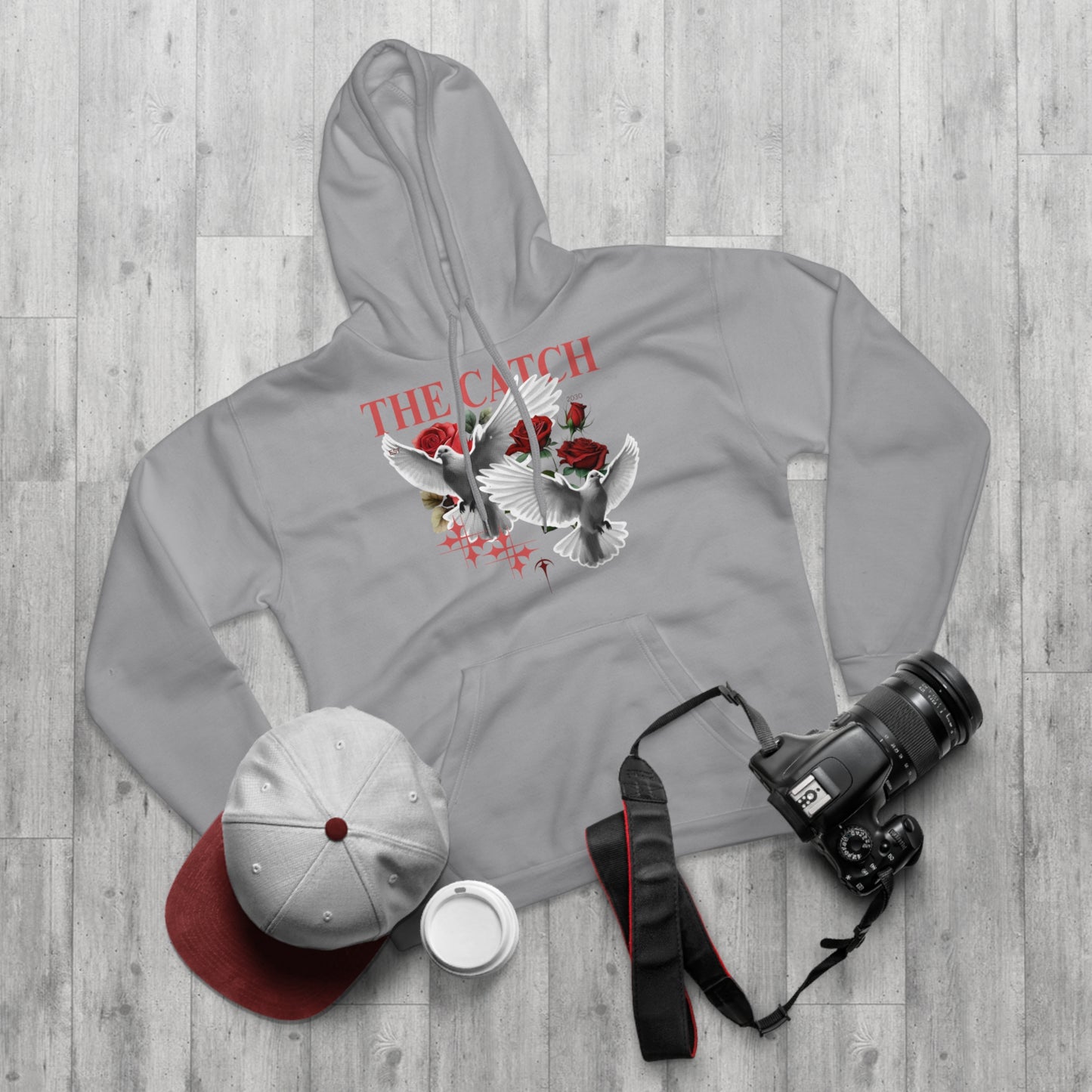 Stylish Pullover Hoodie with 'THE CATCH' Design - Perfect for Everyday Wear & Gift Ideas - THE CATCH