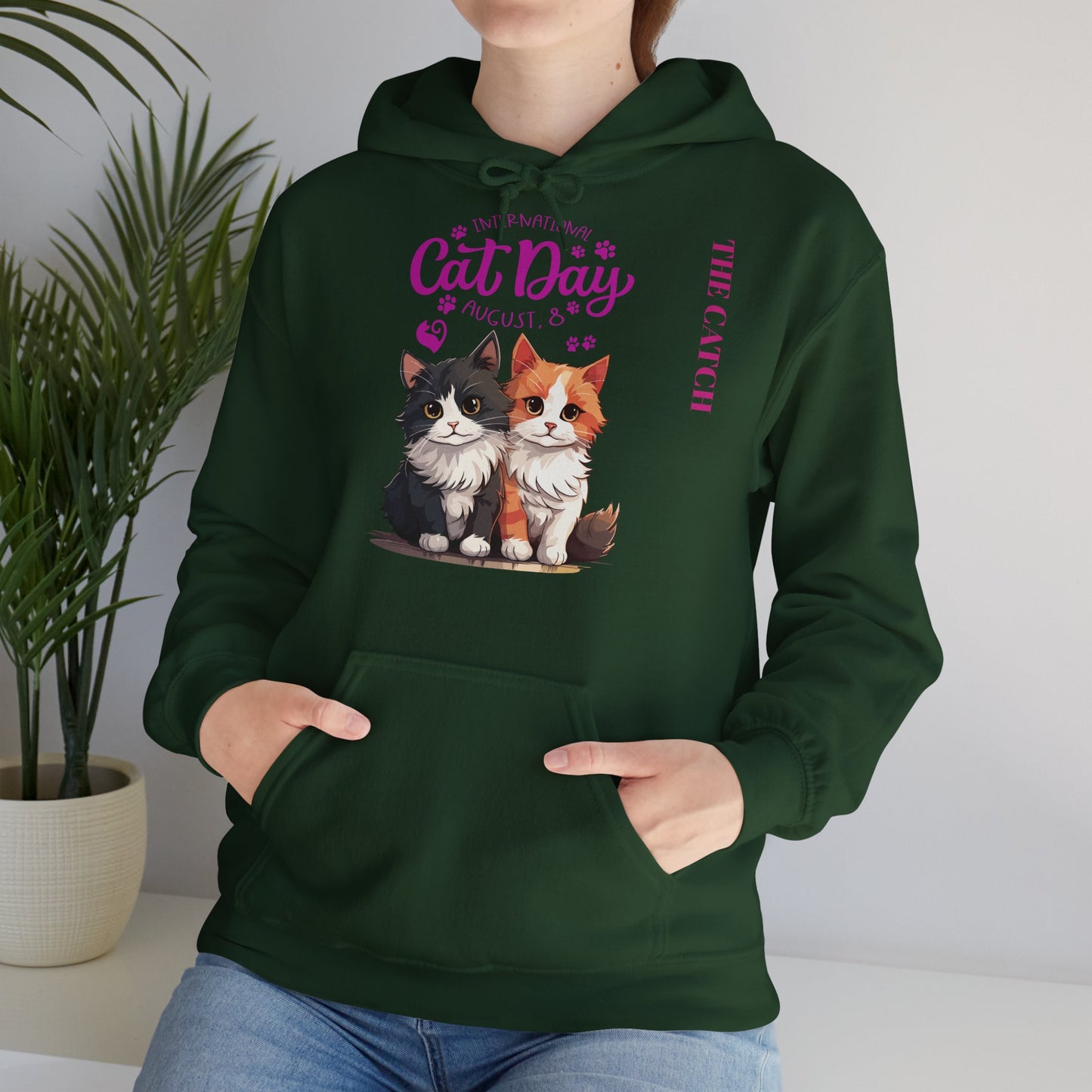 Cute Cat Day Hoodie - Celebrate Your Feline Friends!