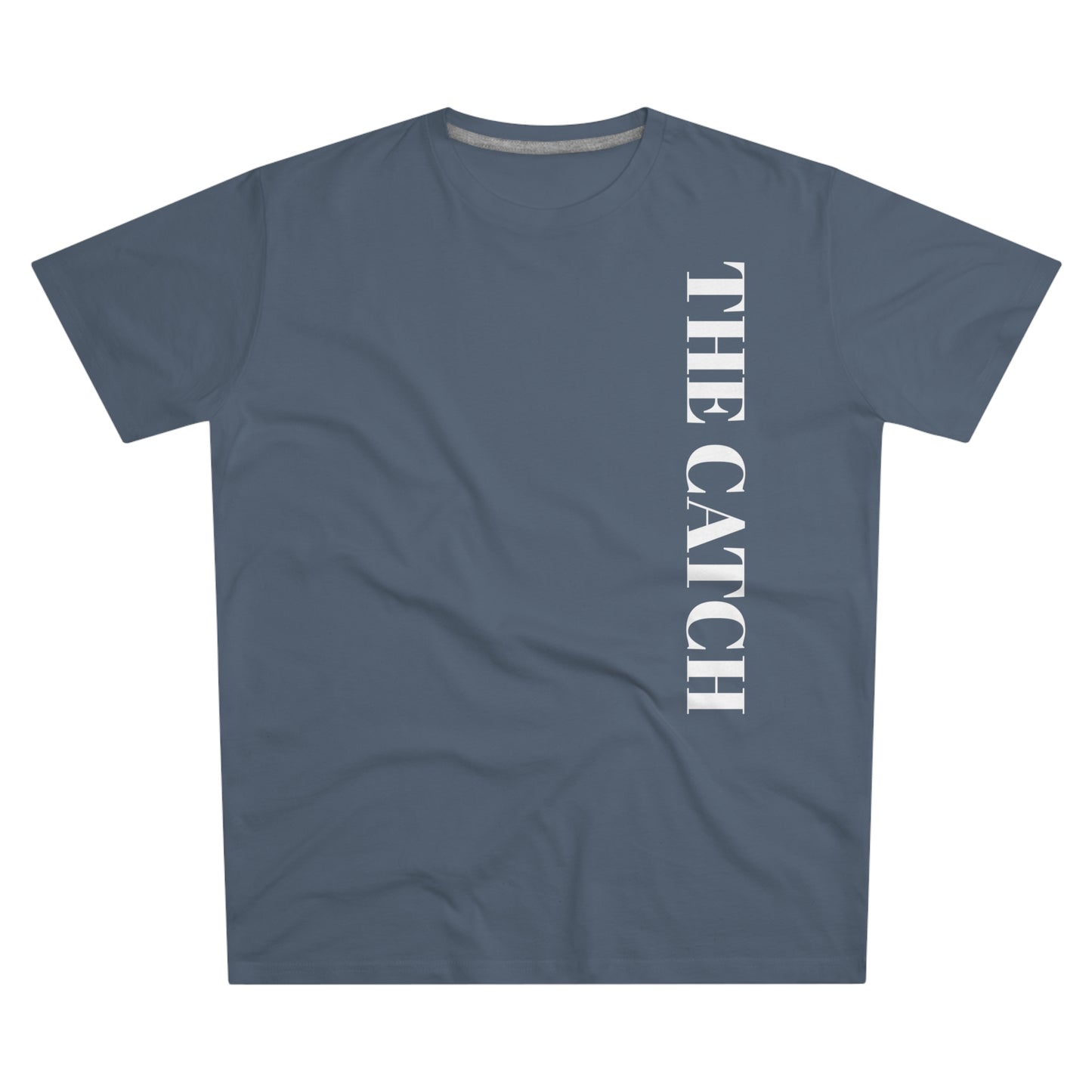 Men's Modern-Fit Tee - Stylish Casual Tee with "THE CATCH" Design