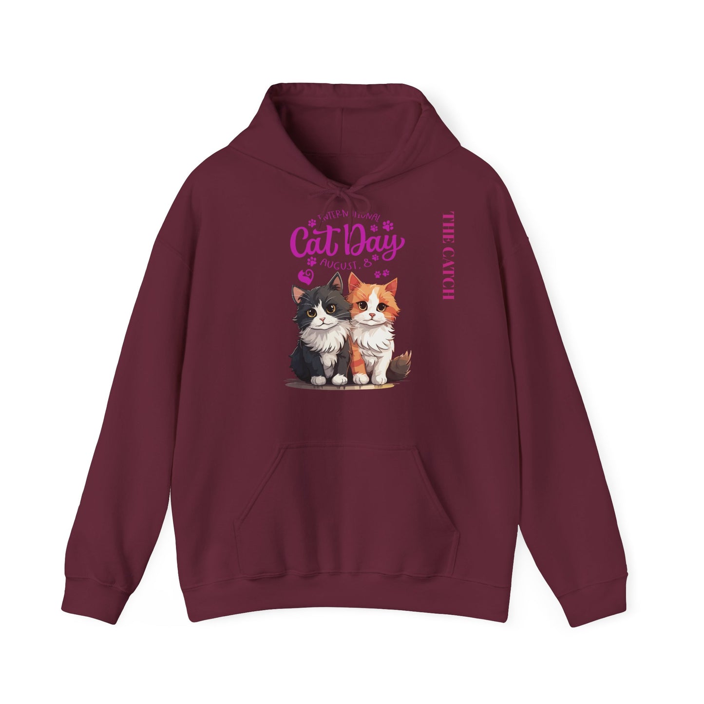 Cute Cat Day Hoodie - Celebrate Your Feline Friends!