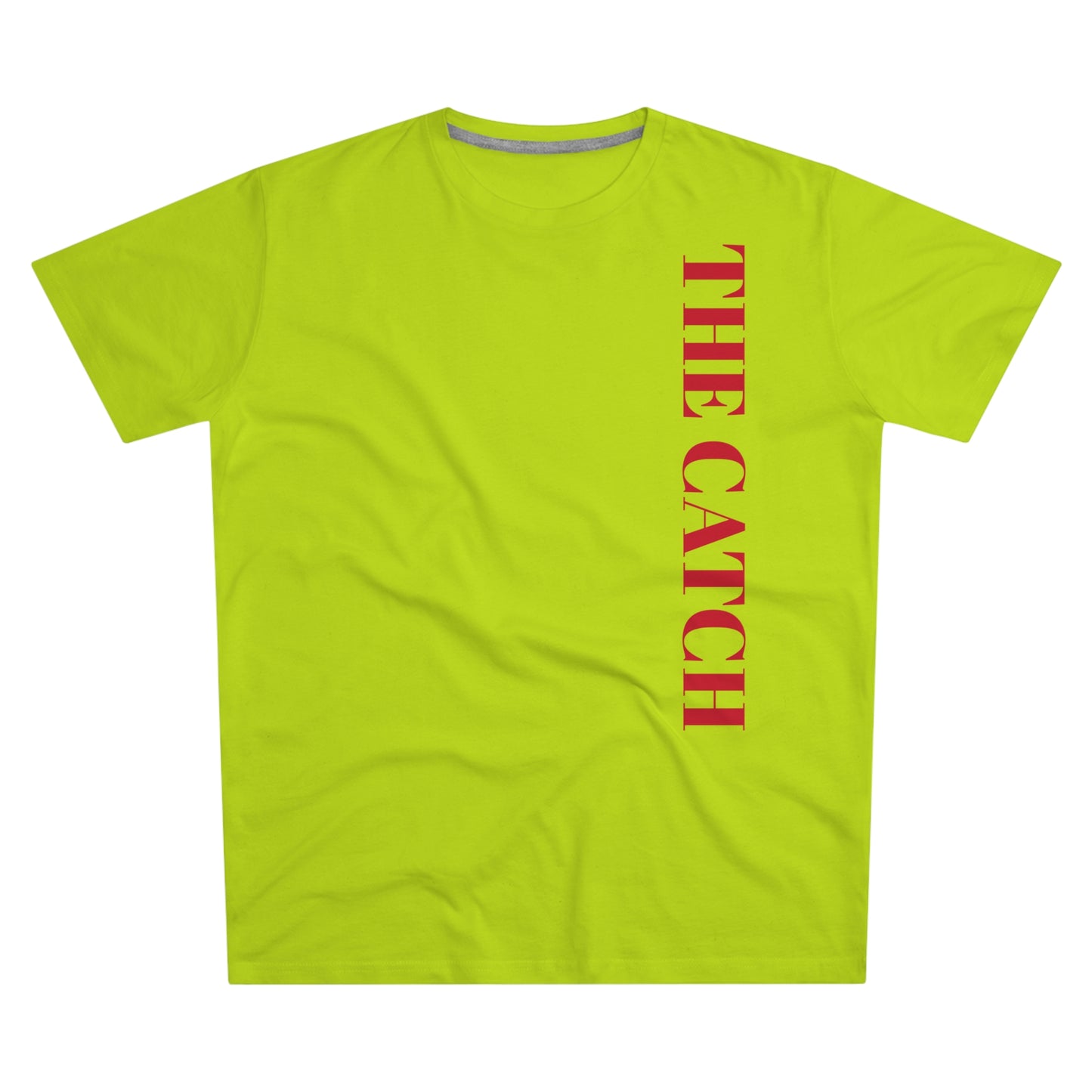 Men's Modern-fit Tee - 'The Catch' Graphic Tee with 'Reincarnation' Design