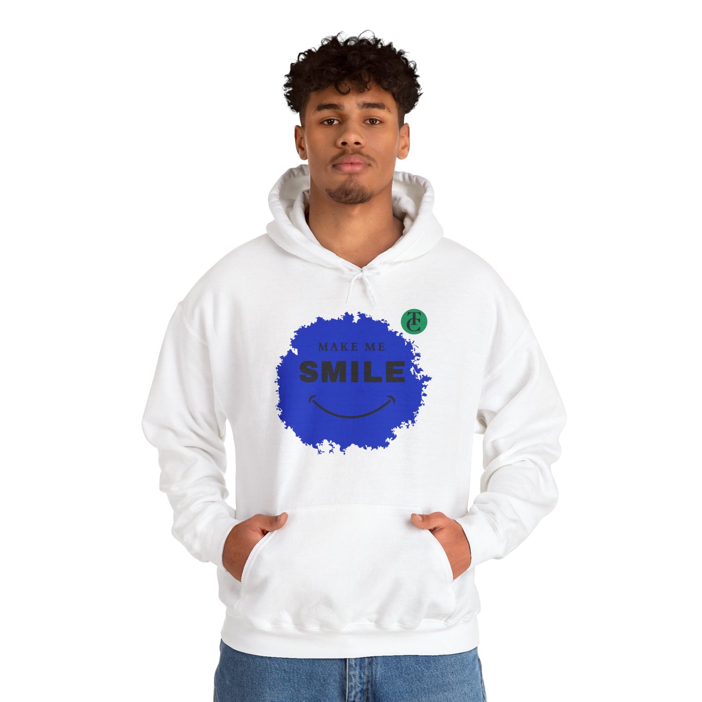 Make Me Smile Hoodie: Cozy Sweatshirt, Gift for Friends, Casual Wear, Positive Vibes, Everyday Comfort, Loungewear - THE CATCH