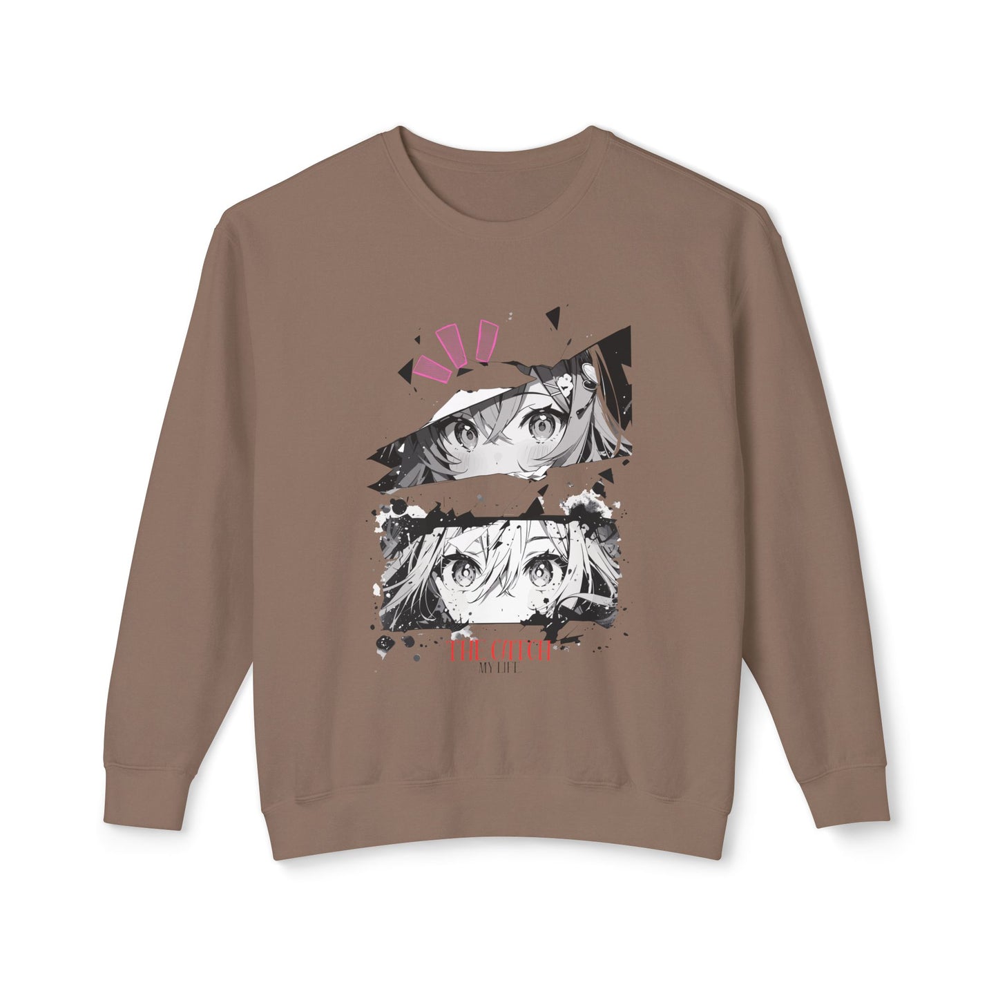 Anime Graphic Women's Lightweight Crewneck Sweatshirt - Perfect Gift for Fans