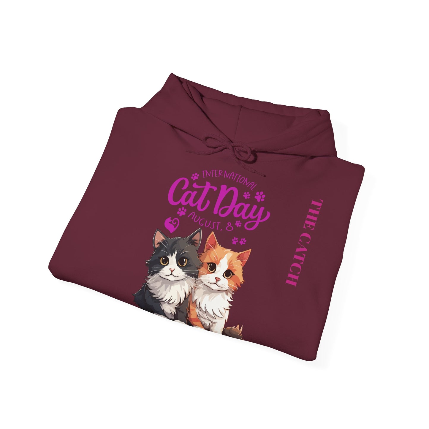 Cute Cat Day Hoodie - Celebrate Your Feline Friends!