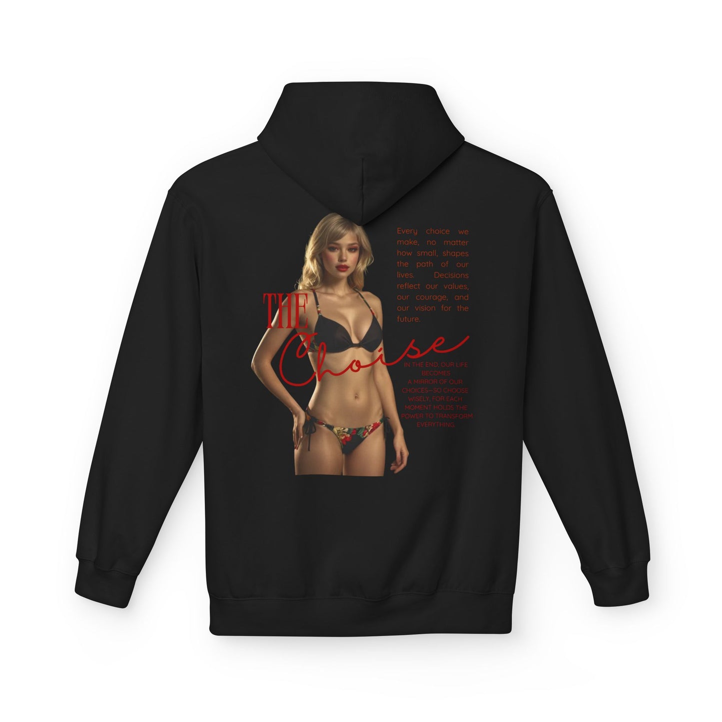 Stylish Fleece Hoodie with Unique Design, Cozy Streetwear, Gift for Him or Her, Casual Fashion, Perfect for Everyday Wear - THE CATCH