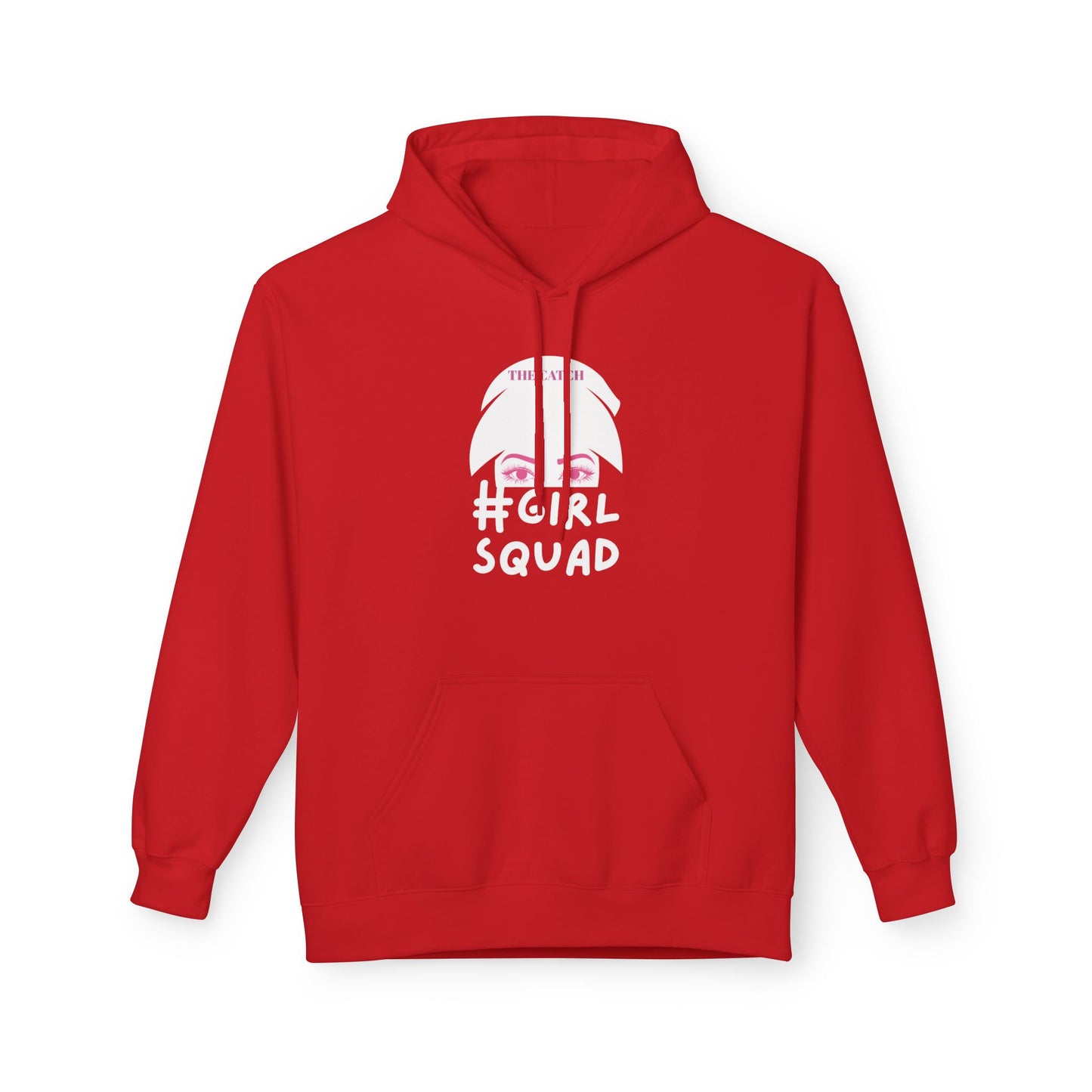 #GirlSquad Softstyle Fleece Hoodie – Perfect for Friends' Gatherings & Cozy Days