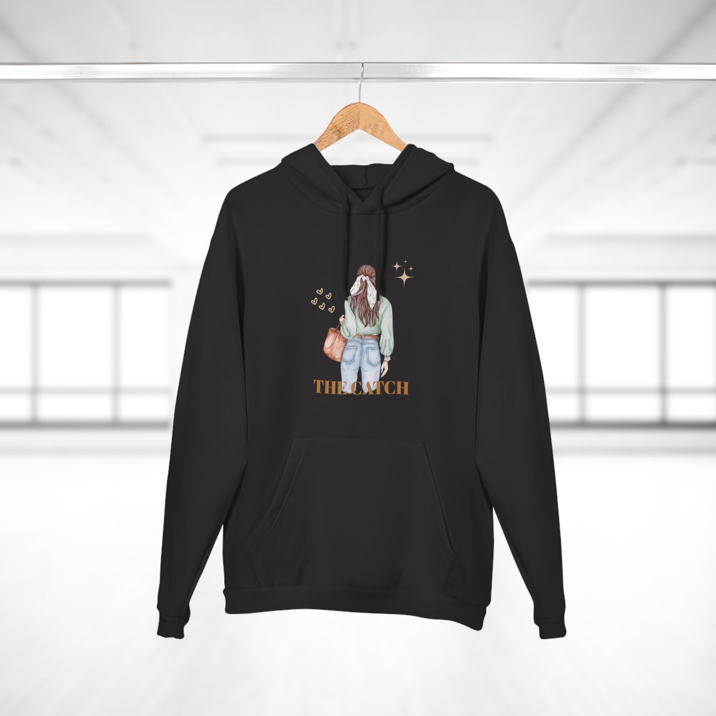 Stylish Pullover Hoodie - "THE CATCH" Design for Everyday Comfort - THE CATCH