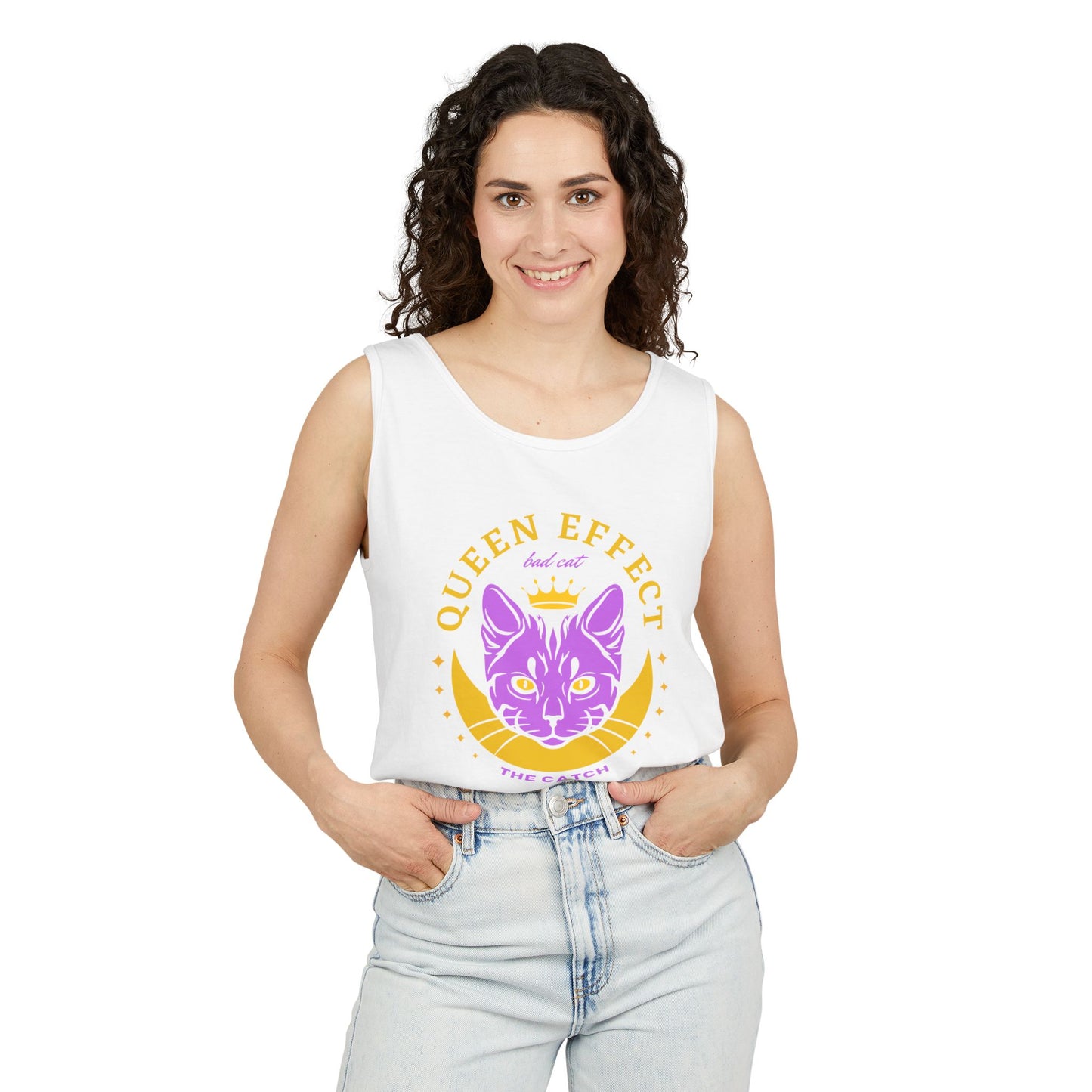 Woman's Garment-Dyed Tank Top - THE CATCH