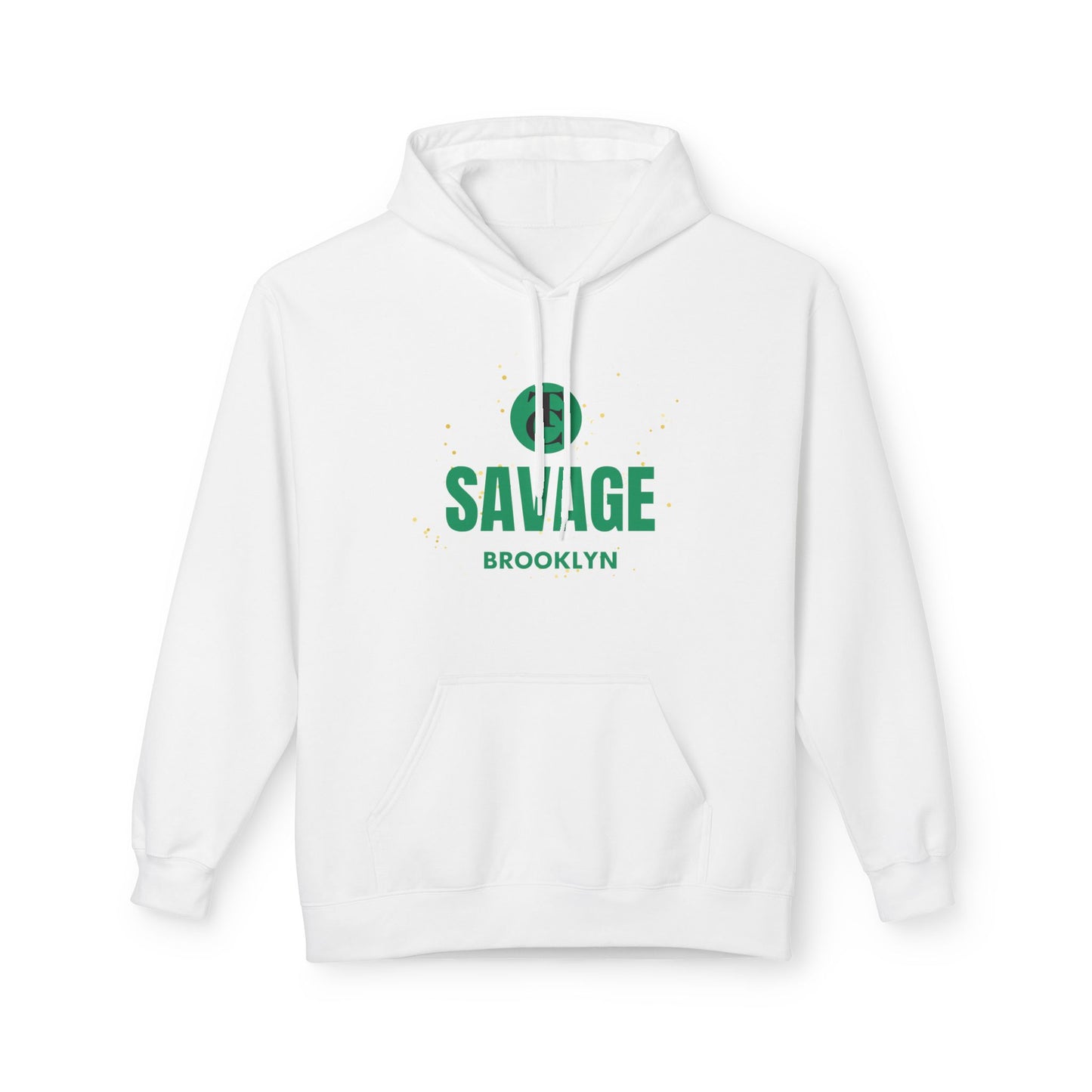 Savage Brooklyn Midweight Fleece Hoodie - Casual Streetwear Fashion - THE CATCH