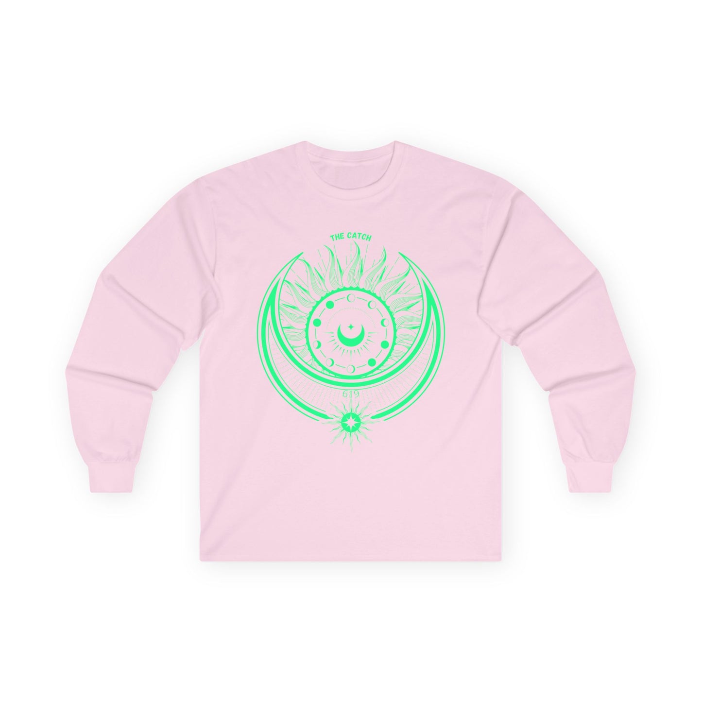 Sun & Moon Long Sleeve Tee - The Catch - Cotton Top - THE CATCH