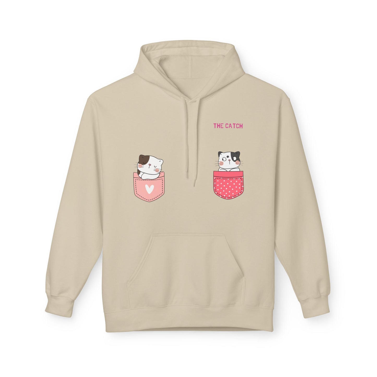 Cute Pets Pocket Fleece Hoodie - Softstyle Sweatshirt - THE CATCH