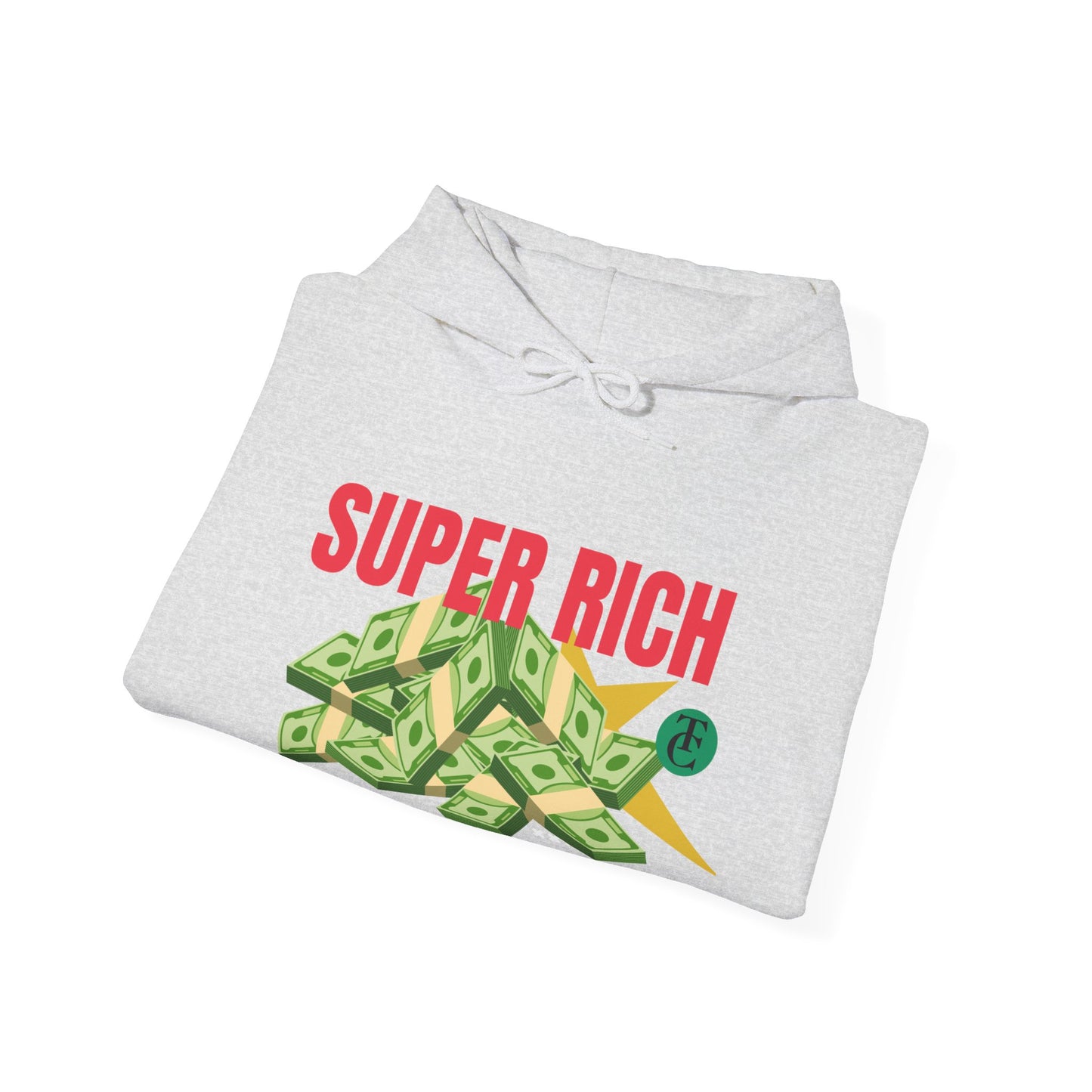Super Rich Hoodie: Casual, Trendy Sweatshirt for Wealth Enthusiasts, Perfect Gift for Birthdays, Graduations, Holidays - THE CATCH