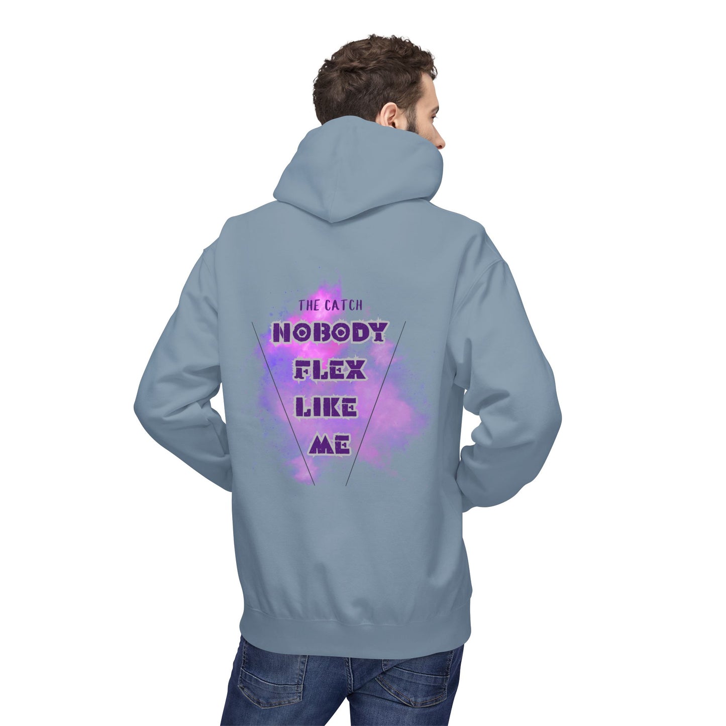 Trendy Hoodie with 'Nobody Flex Like Me' Design | Cozy Fashion for All | Perfect Gift for Friends and Family