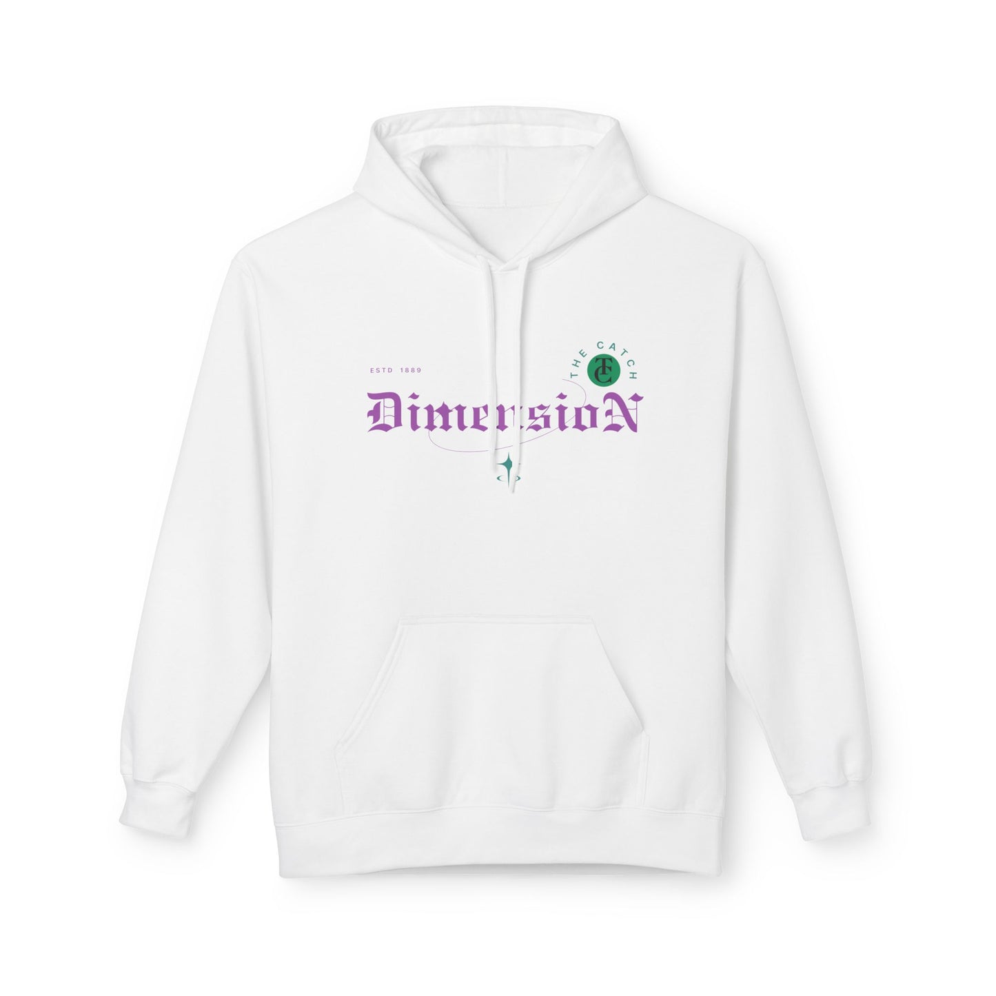 Cosmic Dimension Hoodie | Softstyle Fleece Wear, Unique Graphic Pullover, Gift for Astronomers, Casual Streetwear - THE CATCH