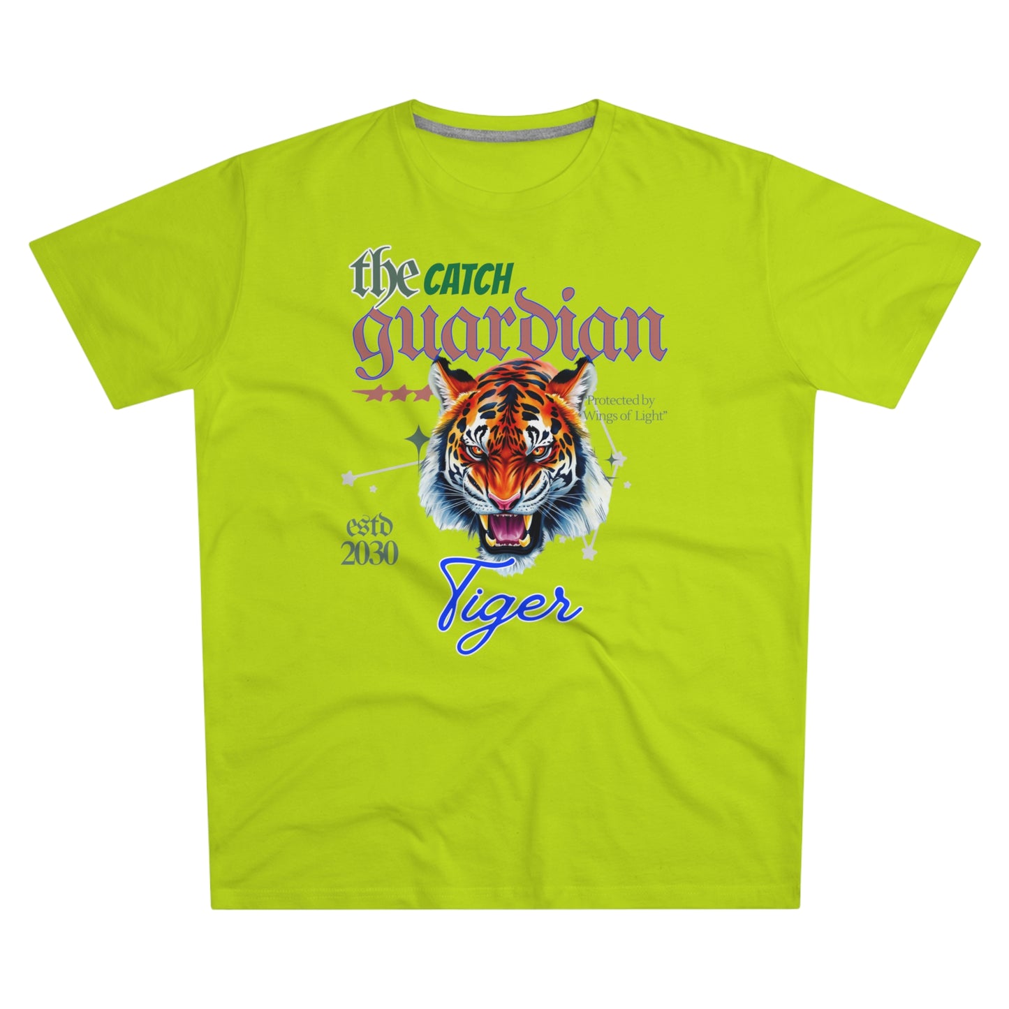 Men's Modern-fit Tiger Graphic Tee - The Catch Guardian 2030 - THE CATCH