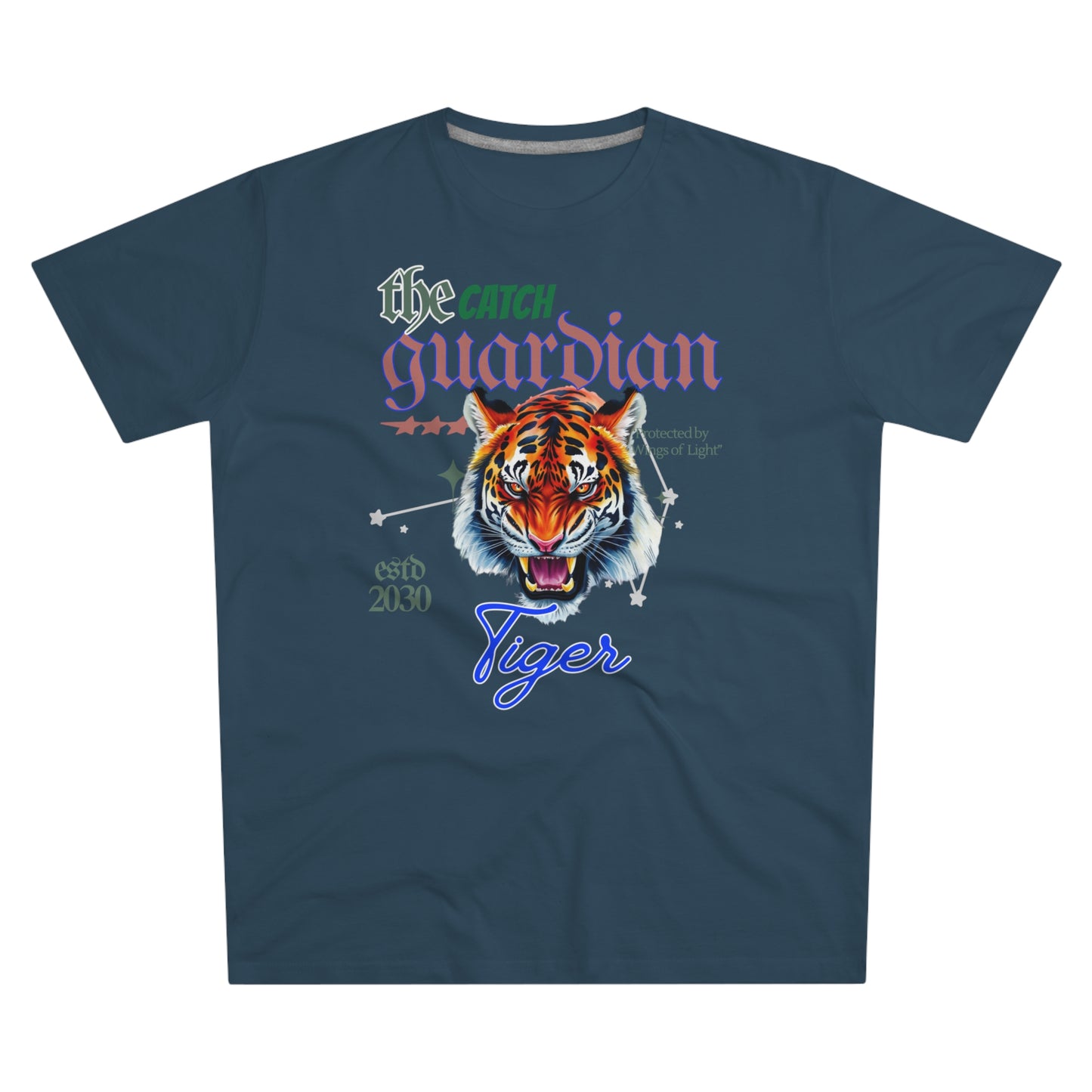 Men's Modern-fit Tiger Graphic Tee - The Catch Guardian 2030 - THE CATCH