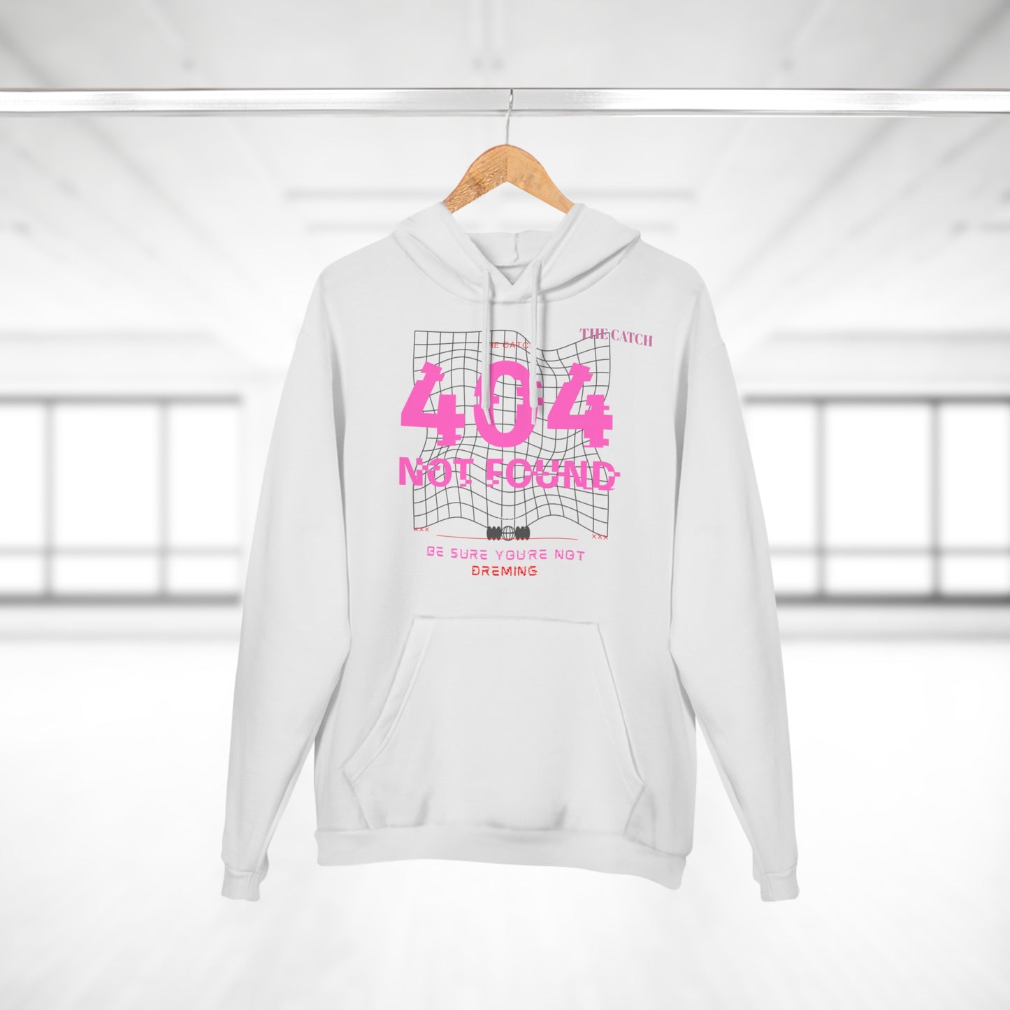 404 Not Found Pullover Hoodie - Stylish Tech-Inspired Streetwear - THE CATCH