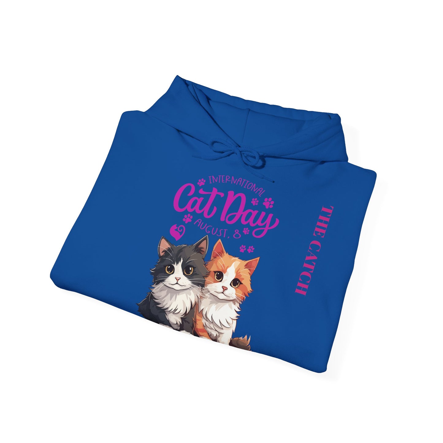 Cute Cat Day Hoodie - Celebrate Your Feline Friends!