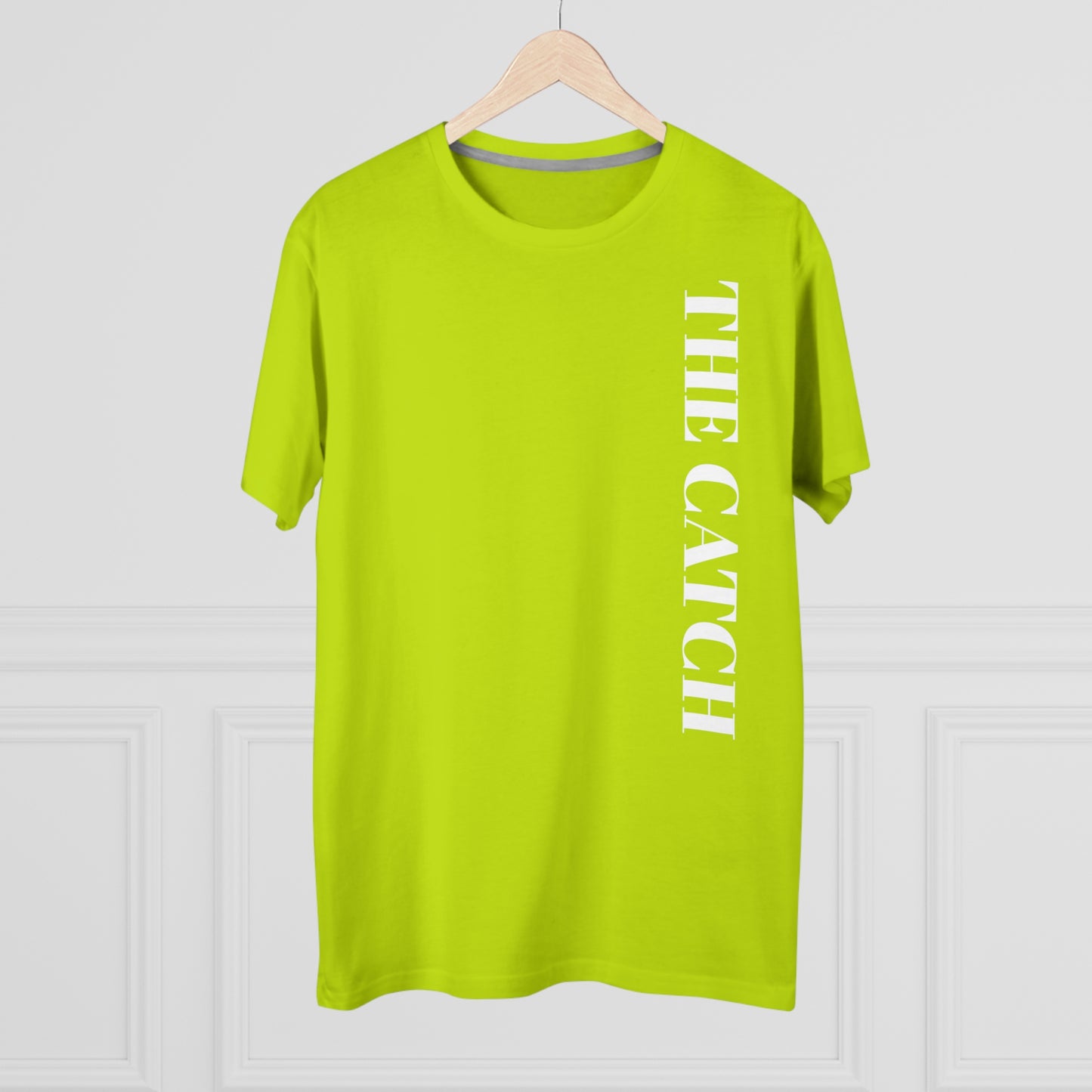Men's Modern-Fit Tee - Stylish Casual Tee with "THE CATCH" Design
