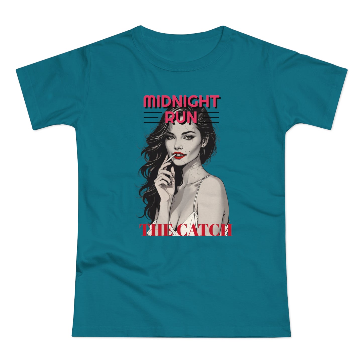 Midnight Run Women's Graphic T-Shirt - The Catch Design - THE CATCH