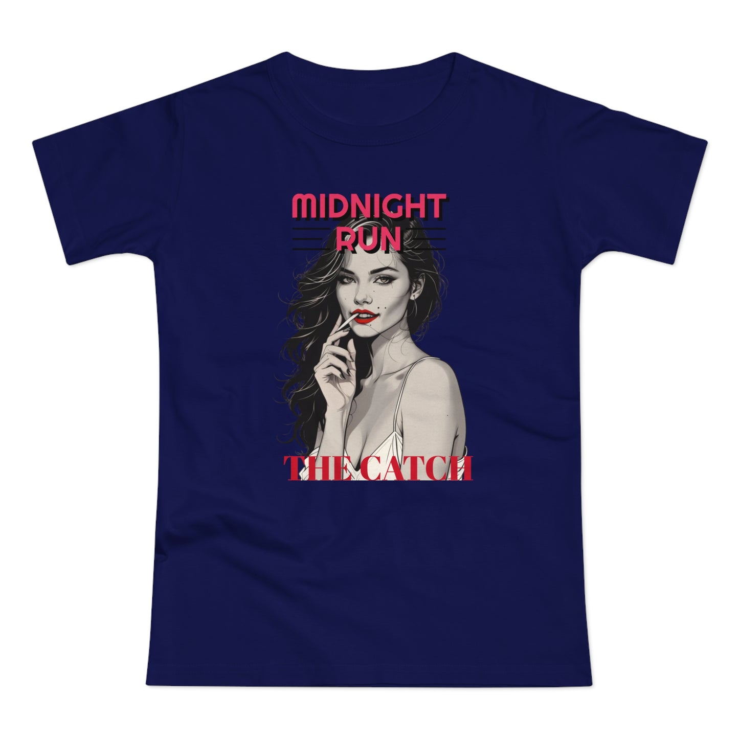 Midnight Run Women's Graphic T-Shirt - The Catch Design - THE CATCH