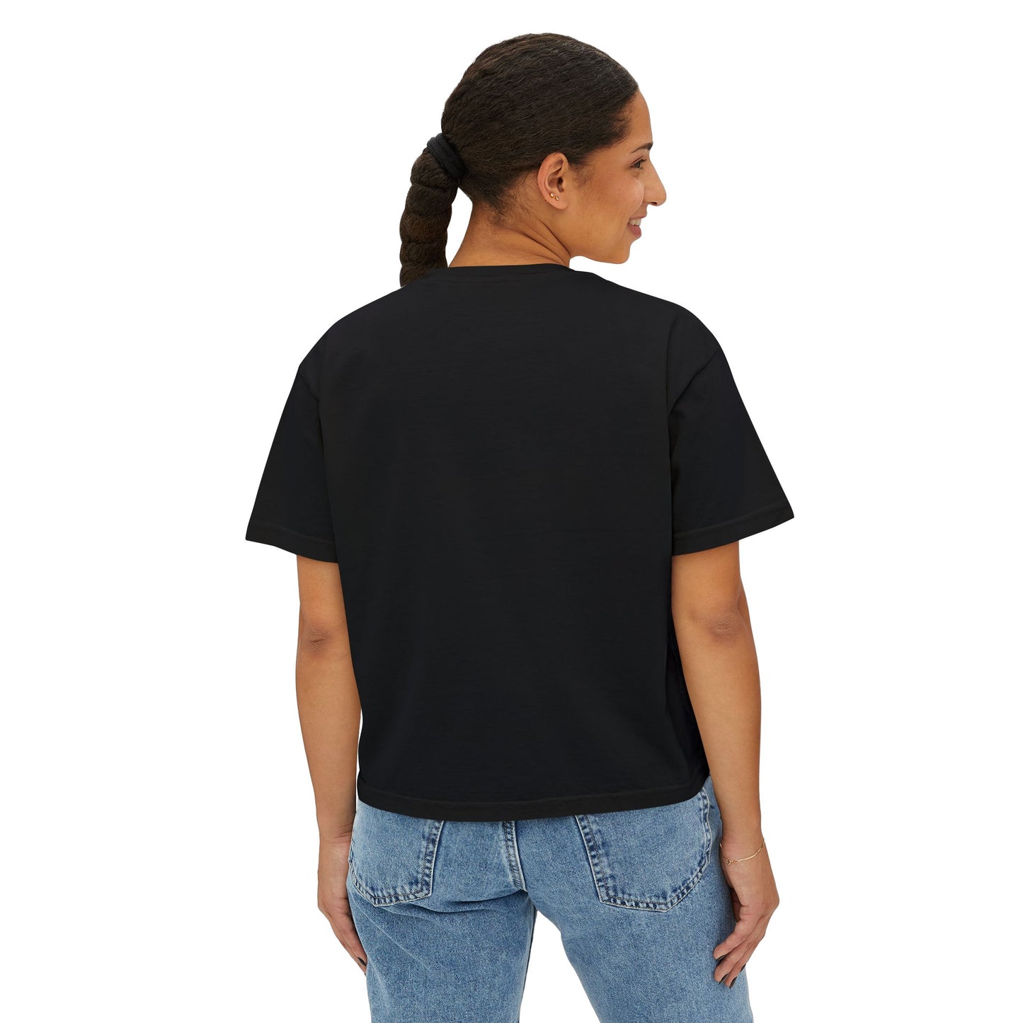Bohemian Butterfly Women's Boxy Tee, Casual Tee, Graphic Tee, Summer Shirt, Nature Lover Gift