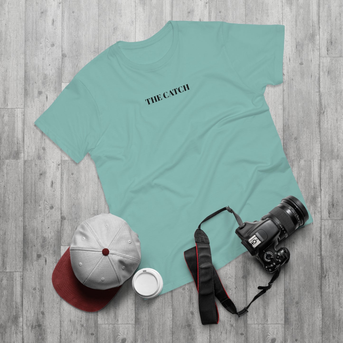 Men's Graphic T-Shirt - 'The Catch' Skull Design
