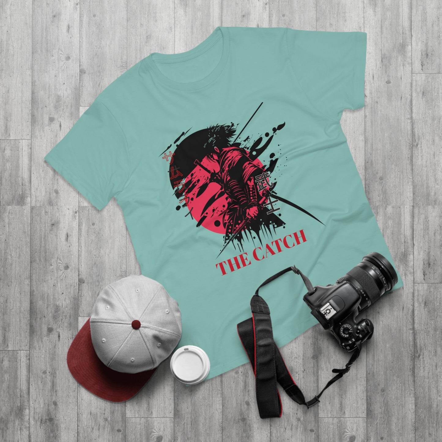 The Catch Graphic Tee for Men - Stylish Streetwear T-Shirt