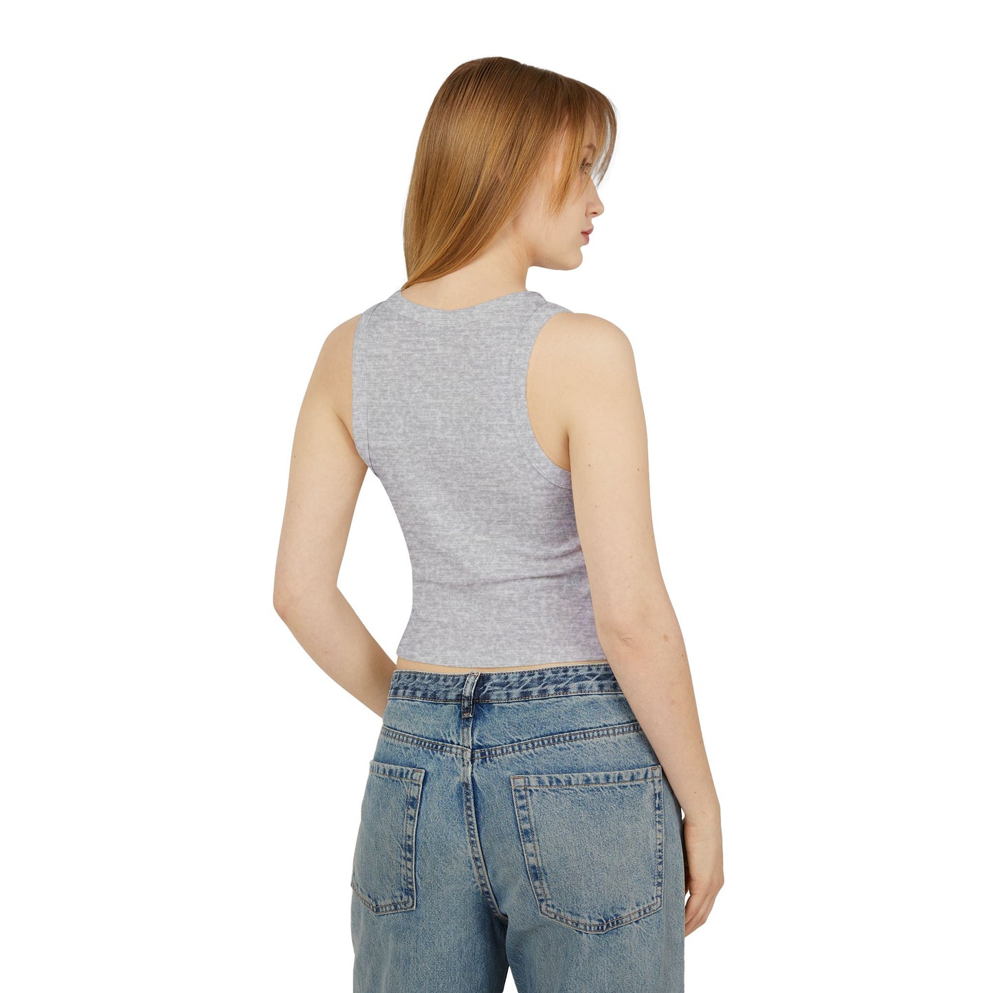 Women's Micro Rib Racer Tank Top - THE CATCH