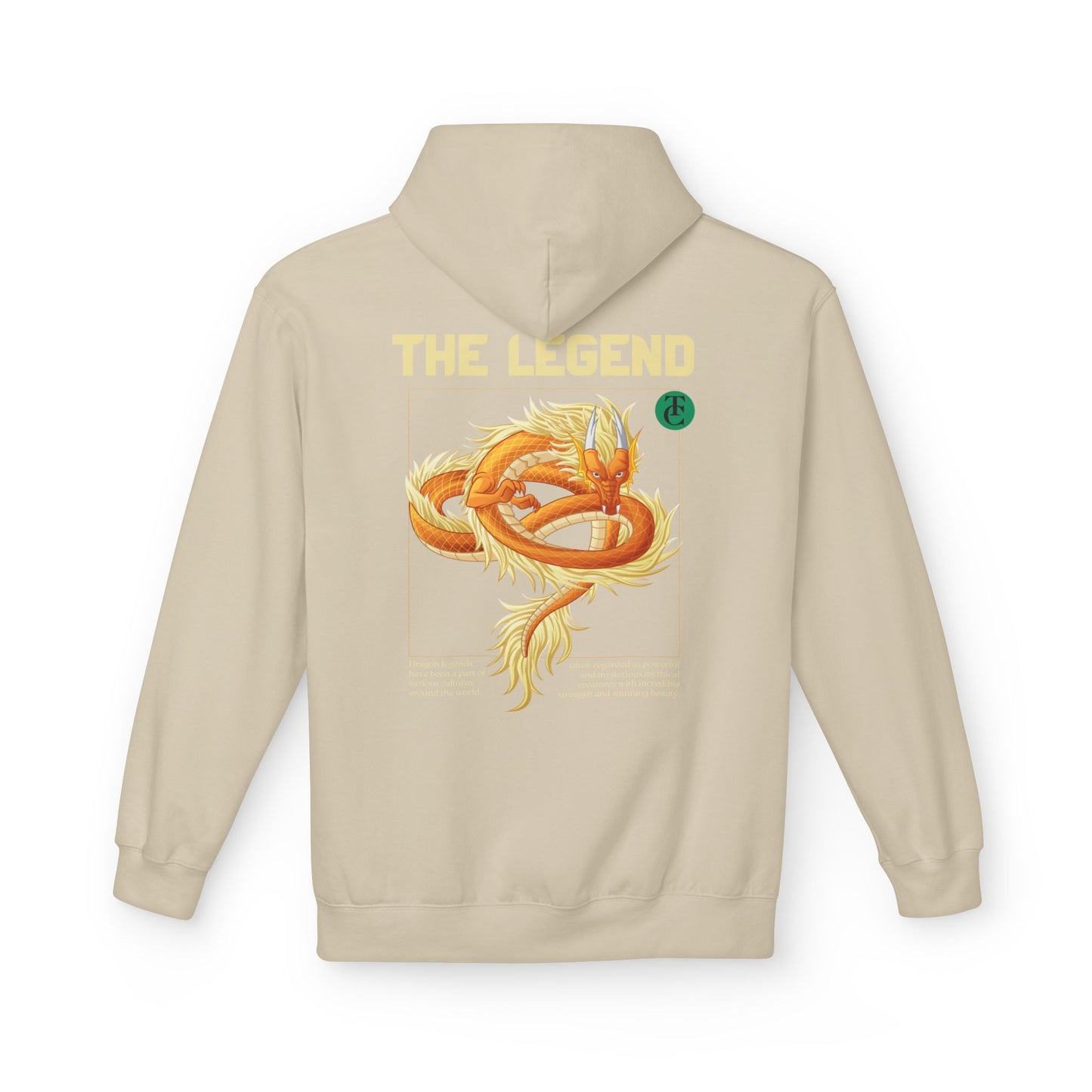 The Legend Dragon Hoodie - Midweight Softstyle Fleece - THE CATCH