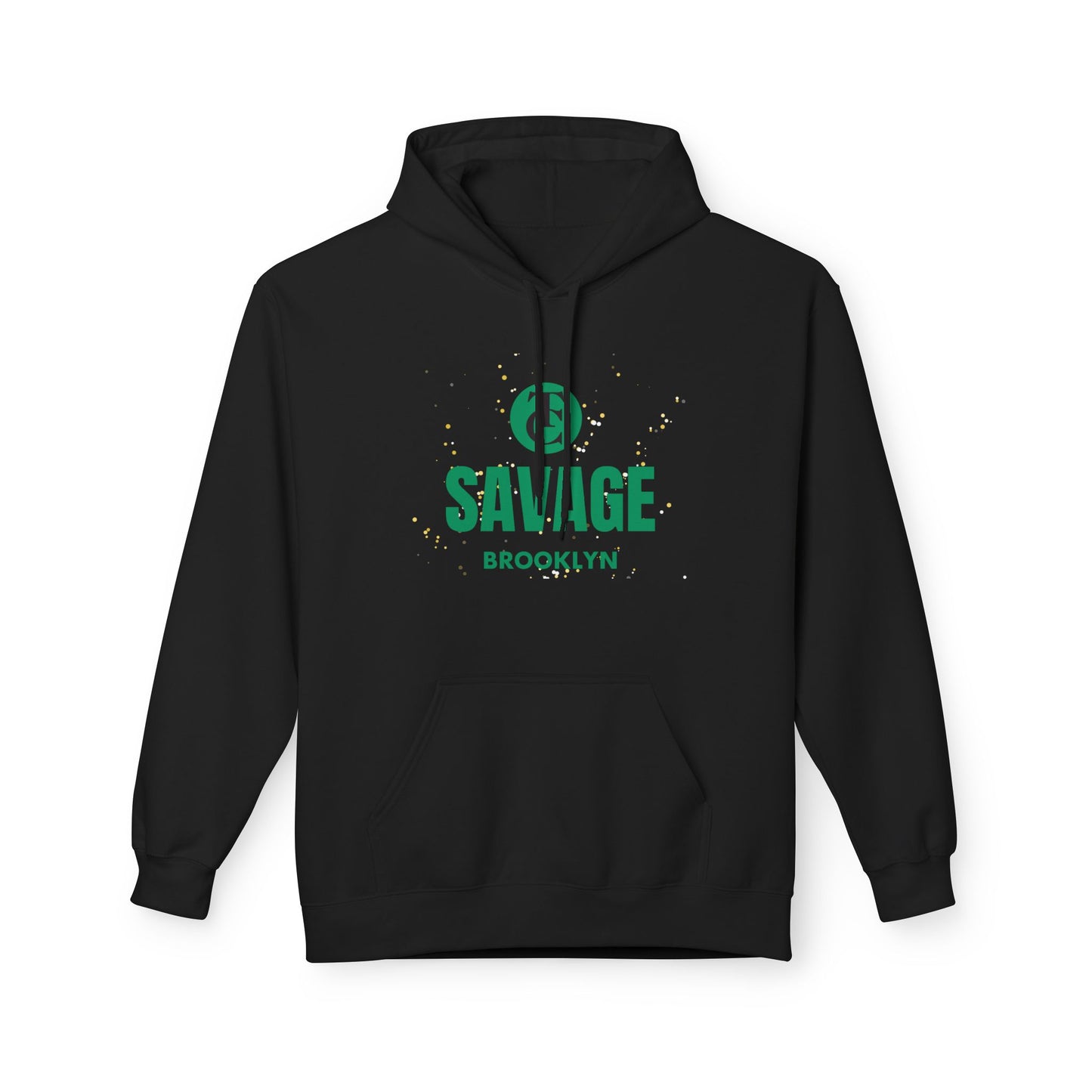 Savage Brooklyn Midweight Fleece Hoodie - Casual Streetwear Fashion - THE CATCH