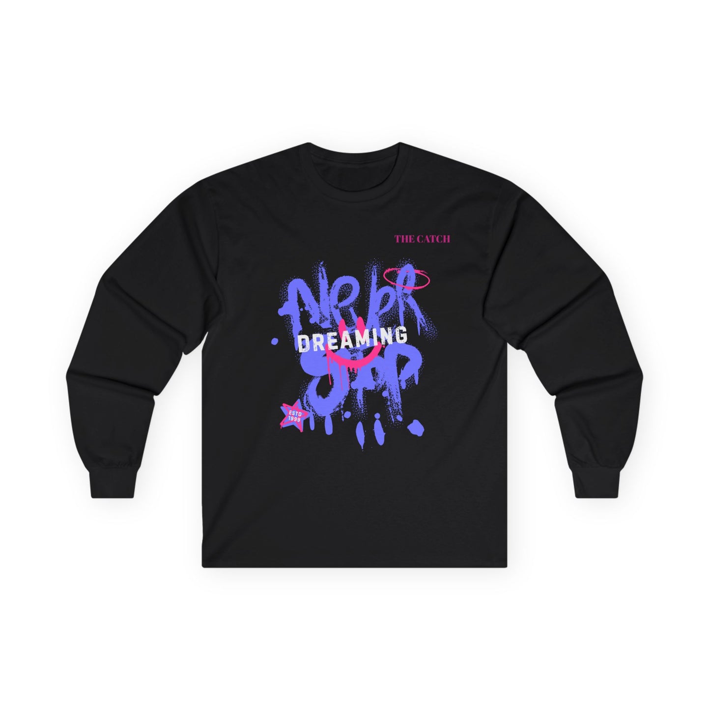 Dreaming Graphic Long Sleeve Tee - Casual Streetwear Top