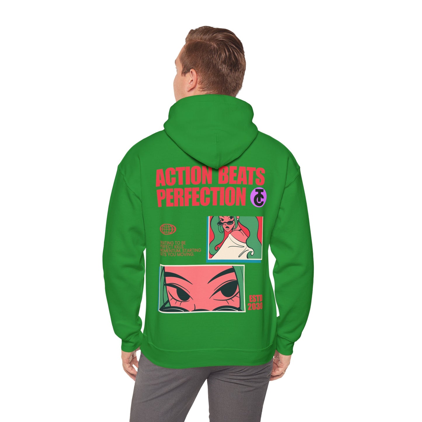 Stylish Hoodie with Bold Graphic Design | Cozy Streetwear for Every Occasion, Trendy Gift, Casual Wear, Fashion Statement