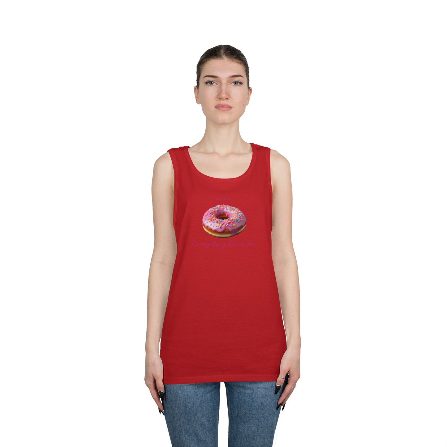 Woman's Heavy Cotton Tank Top - THE CATCH