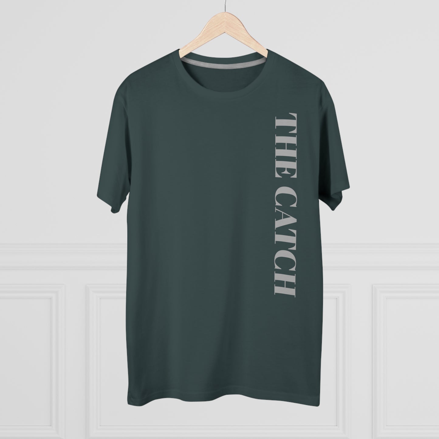 Men's Modern-Fit Tee - Stylish Casual Tee with "THE CATCH" Design