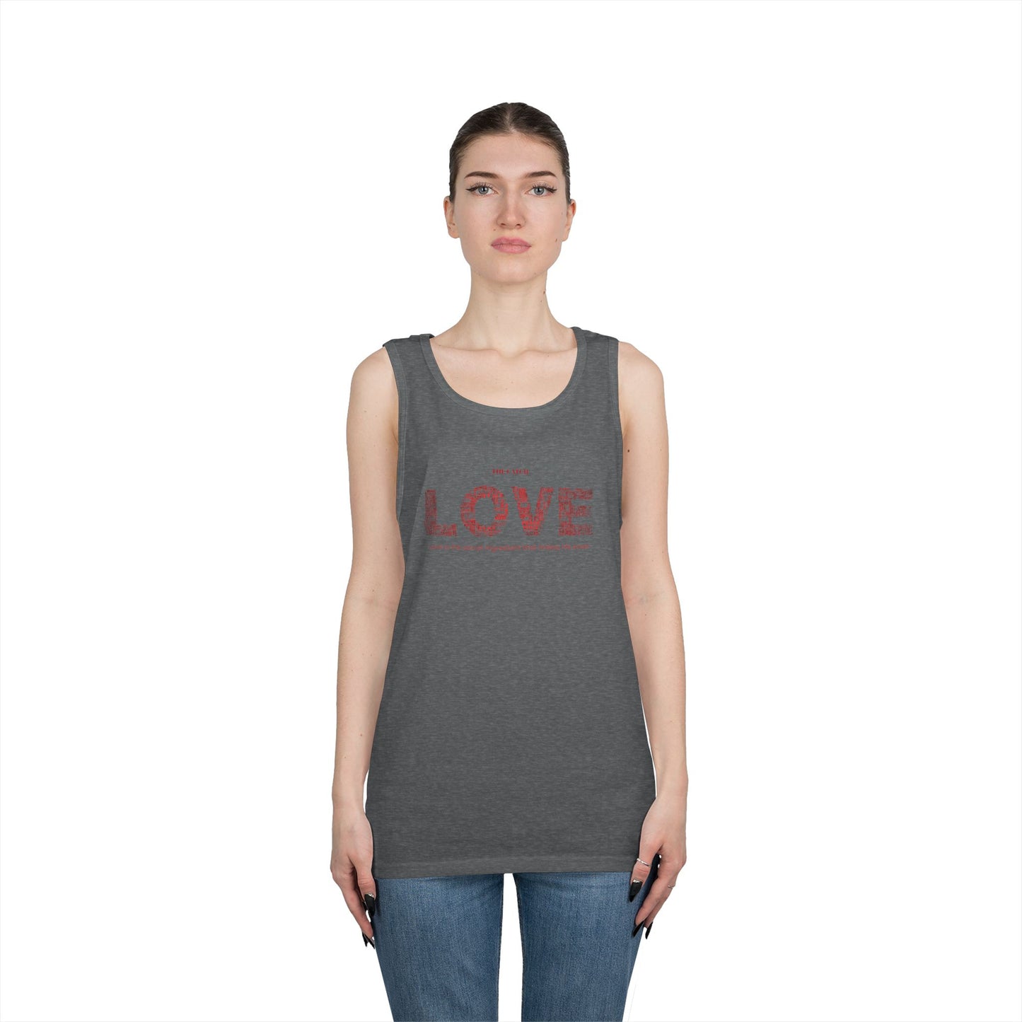 Woman's Heavy Cotton Tank Top - THE CATCH