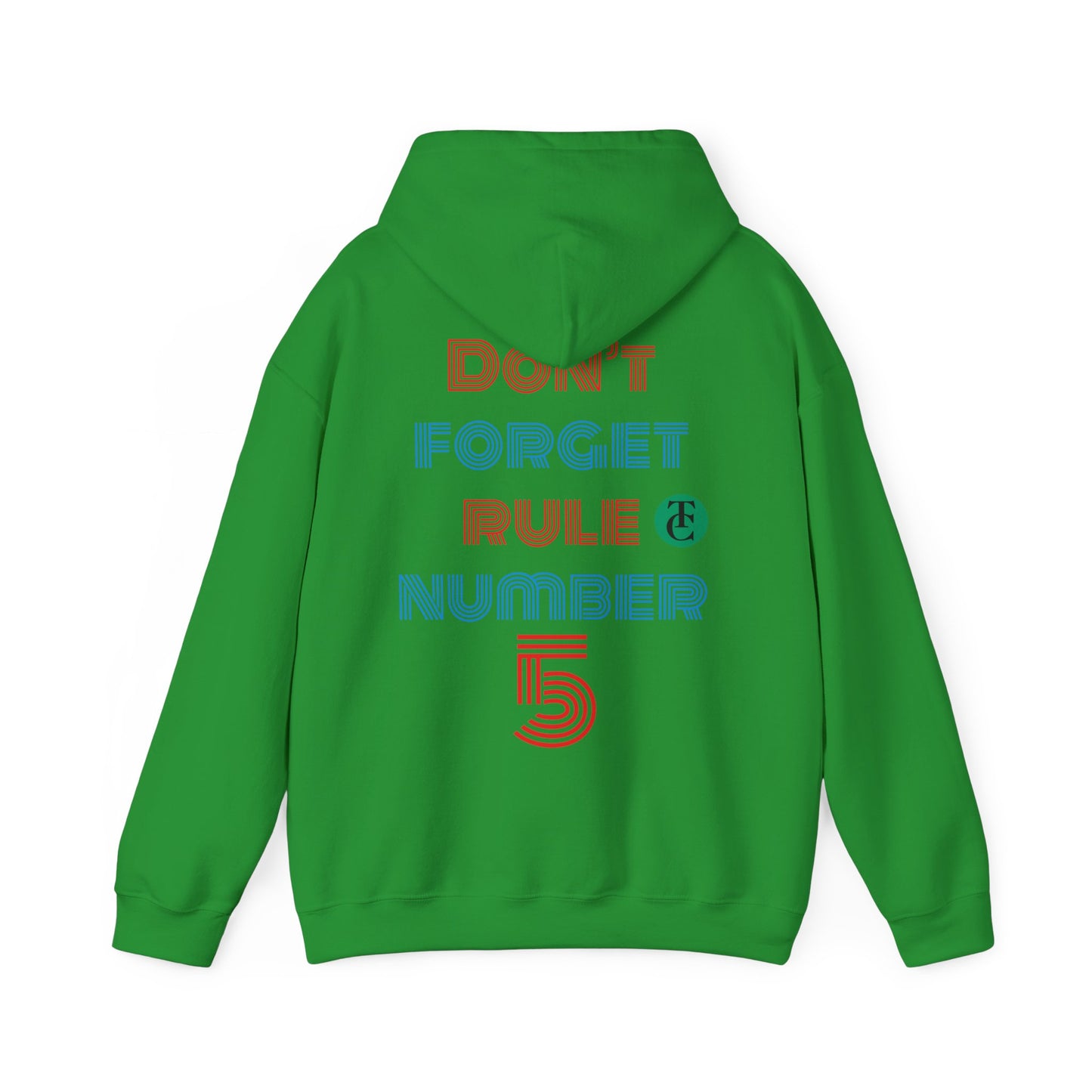 Stylish Reminder Hoodie - Perfect Gift for Friends, Casual Wear, Rule Number 5, Cozy Sweatshirt, Laid-back Fashion