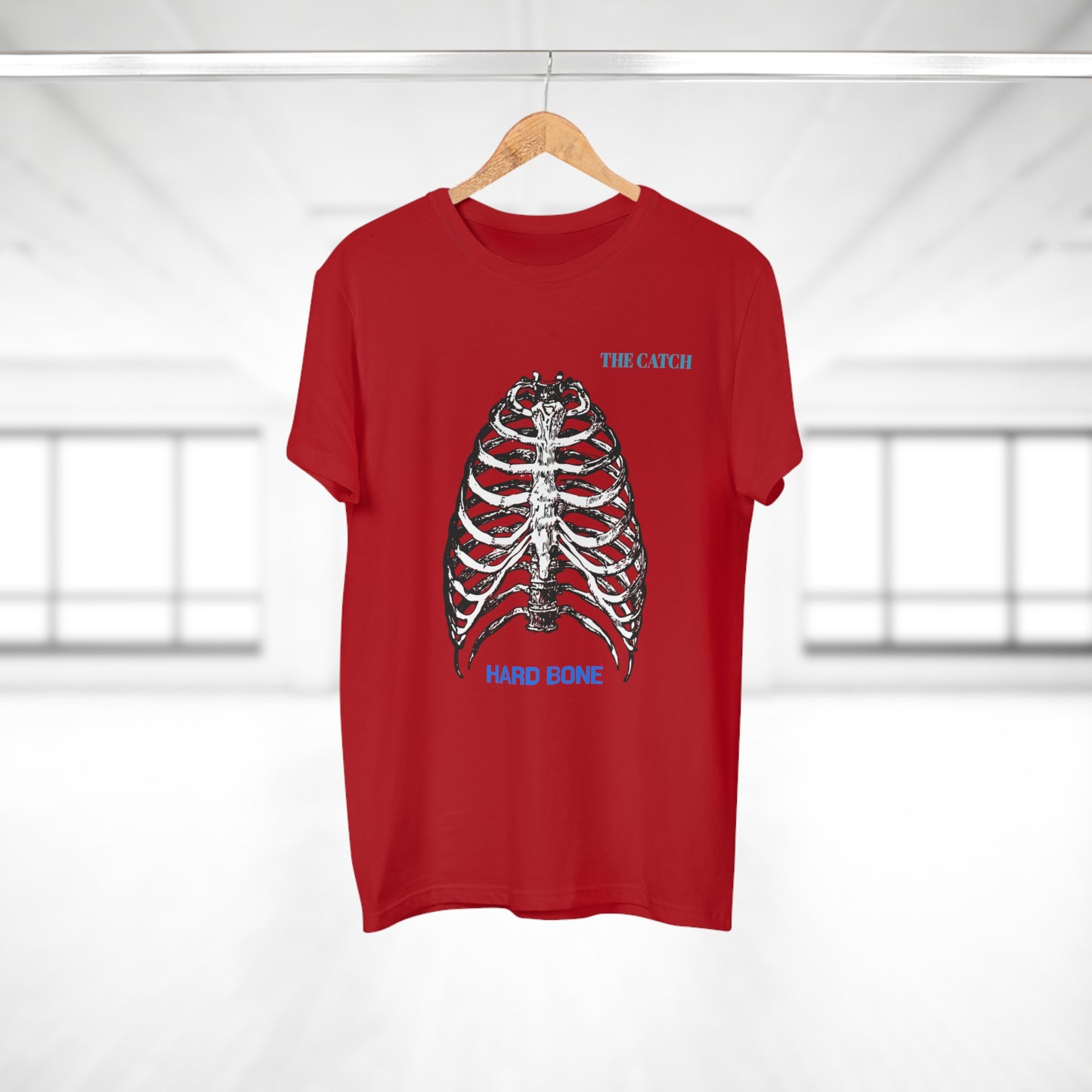 Men's Graphic T-Shirt - "Hard Bone" Rib Cage Design