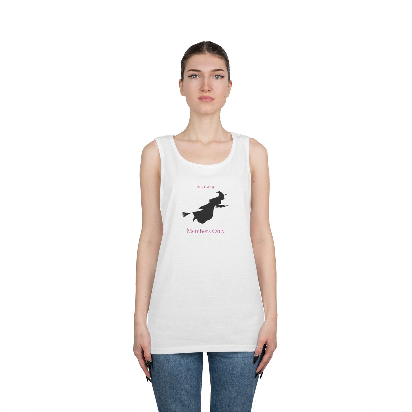 Woman's Heavy Cotton Tank Top - THE CATCH