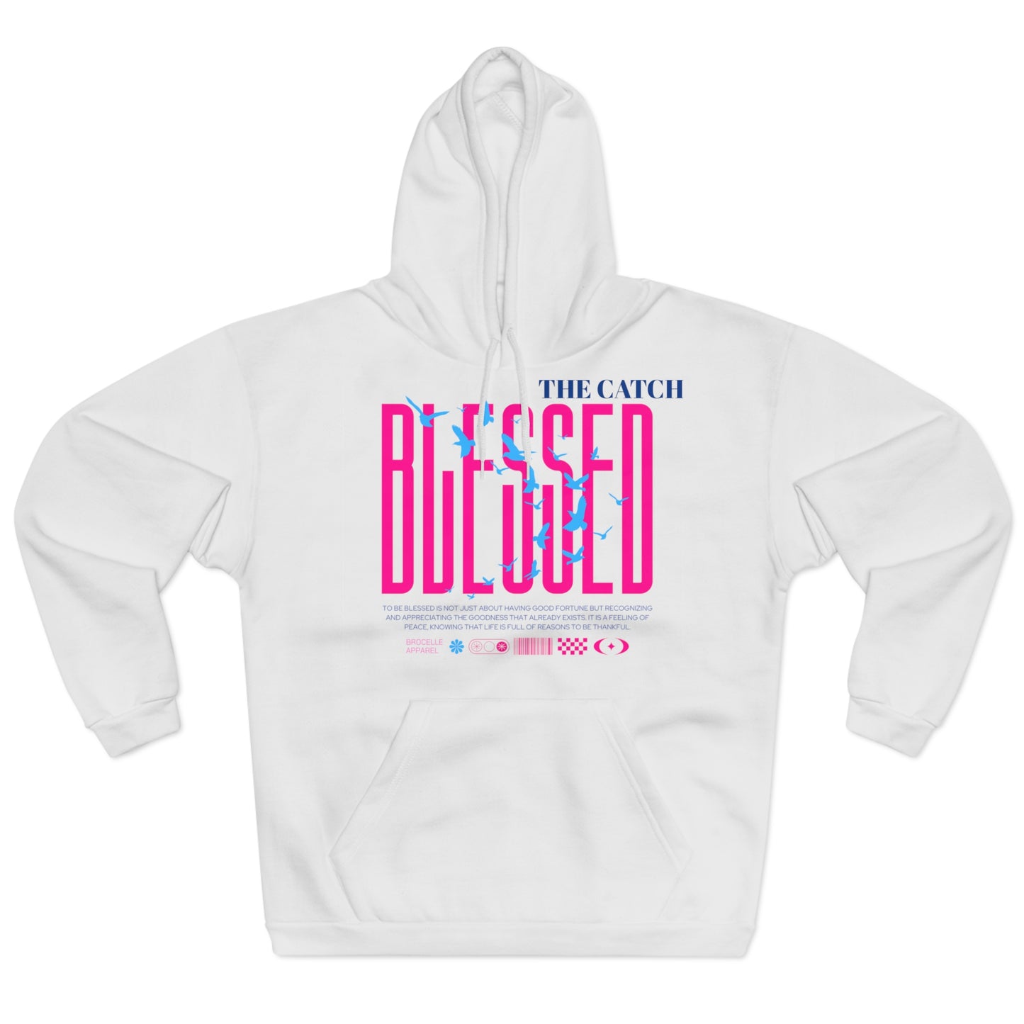Blessed Pullover Hoodie - Comfy Spiritual Wear for Everyday Inspiration