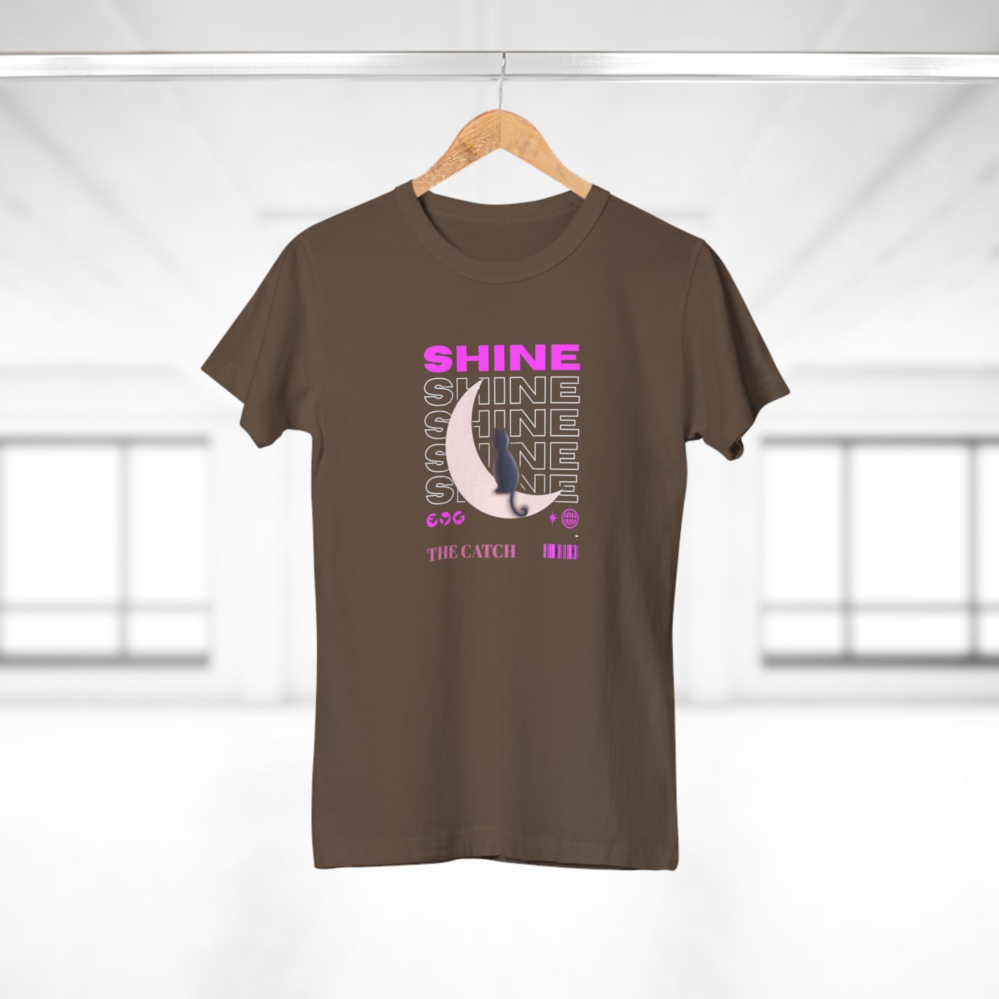 Shine Women's T-Shirt - Trendy Graphic Tee for Everyday Style - THE CATCH