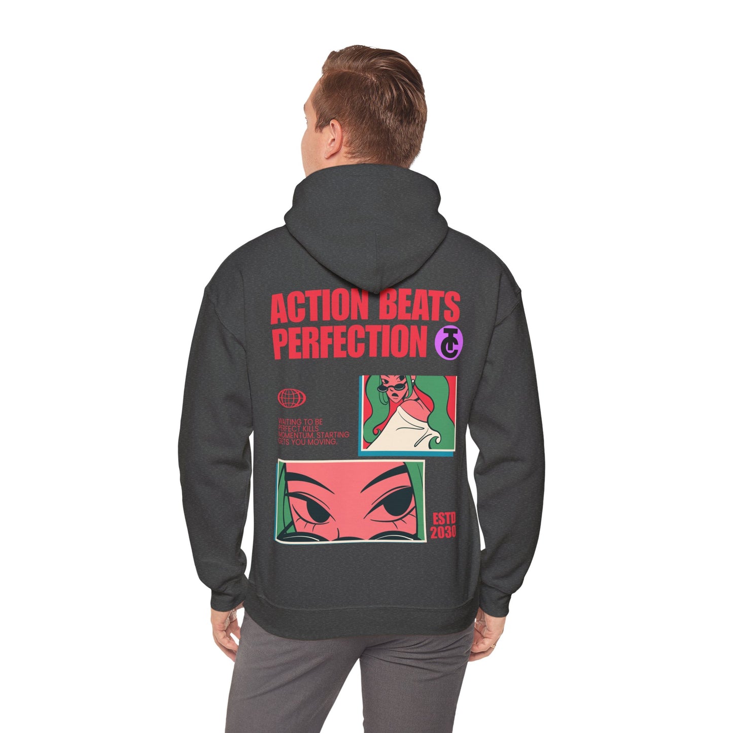 Stylish Hoodie with Bold Graphic Design | Cozy Streetwear for Every Occasion, Trendy Gift, Casual Wear, Fashion Statement