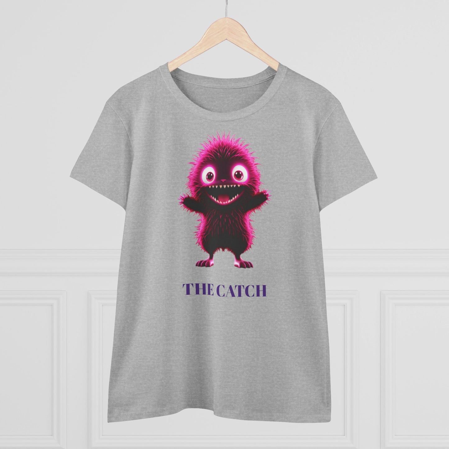 Women's Midweight Cotton Tee - THE CATCH