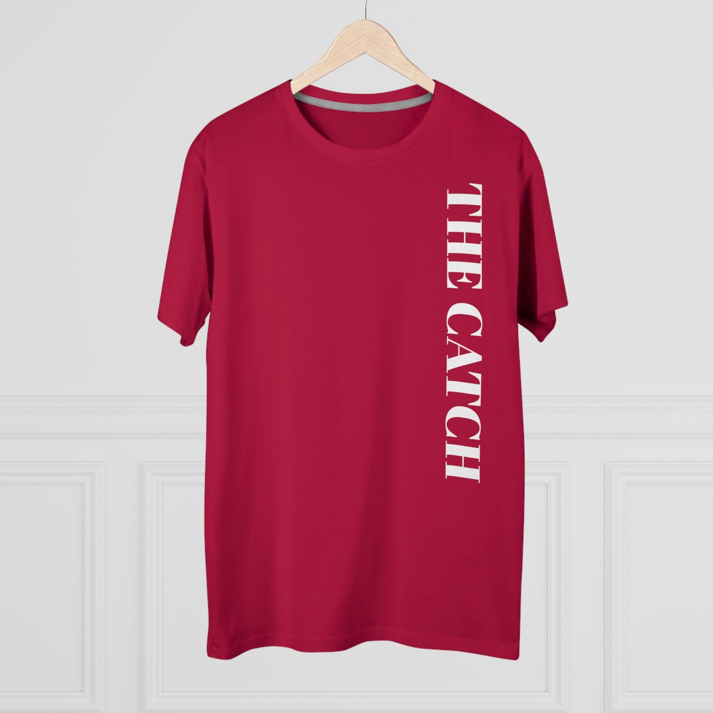 Men's Modern-Fit Tee - Stylish Casual Tee with "THE CATCH" Design
