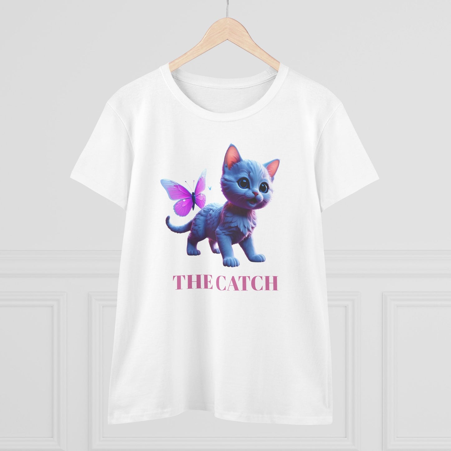 Women's Midweight Cotton Tee - THE CATCH
