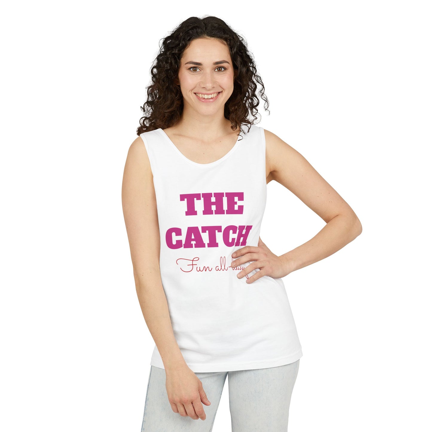 Woman's Garment-Dyed Tank Top - THE CATCH
