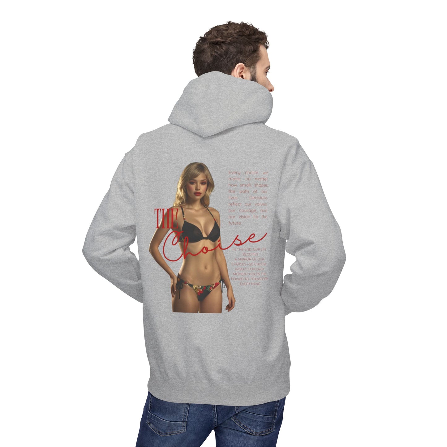 Stylish Fleece Hoodie with Unique Design, Cozy Streetwear, Gift for Him or Her, Casual Fashion, Perfect for Everyday Wear - THE CATCH